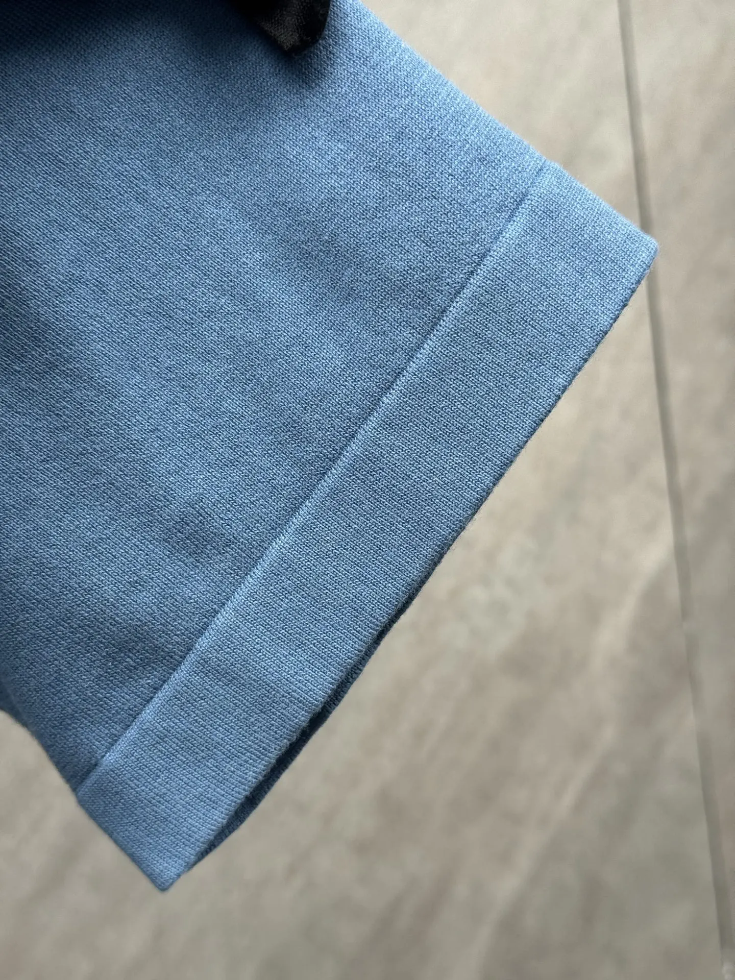 Dior Blue Crew Neck Short Sleeve T-Shirt Image 6 Dior Blue Crew Neck Short Sleeve T-Shirt Image 6