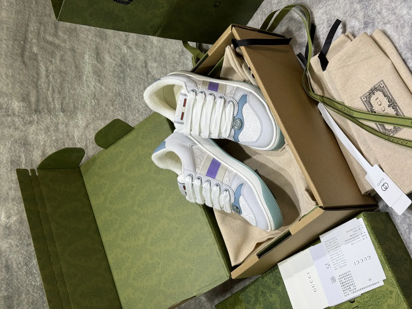 Gucci Logo休闲运动鞋