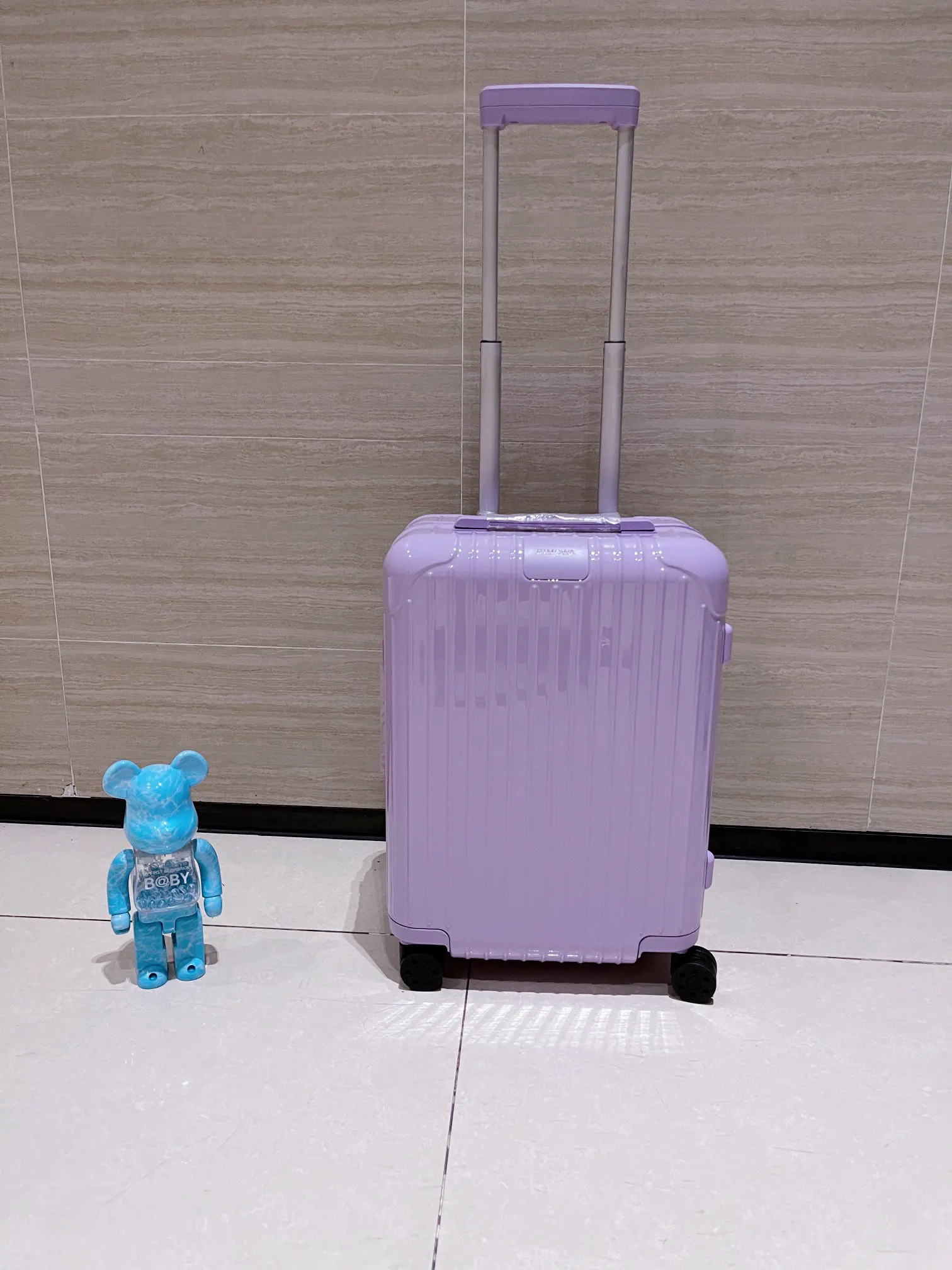 白色 藍色 日默瓦rimowa拉杆箱行李箱登机箱旅行箱方胖子運動 旅行拉杆款 輕便出行款