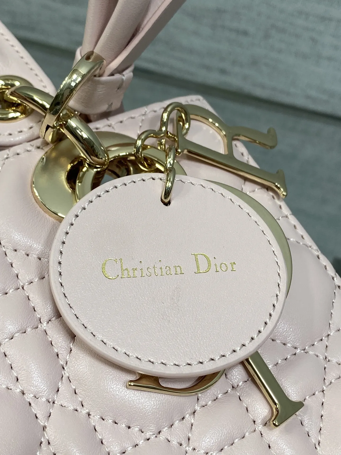 Dior Lady Dior Lady 柔粉色手袋 手提斜挎(數字5) Dior Lady Dior Lady 柔粉色手袋 手提斜挎(數字5)
