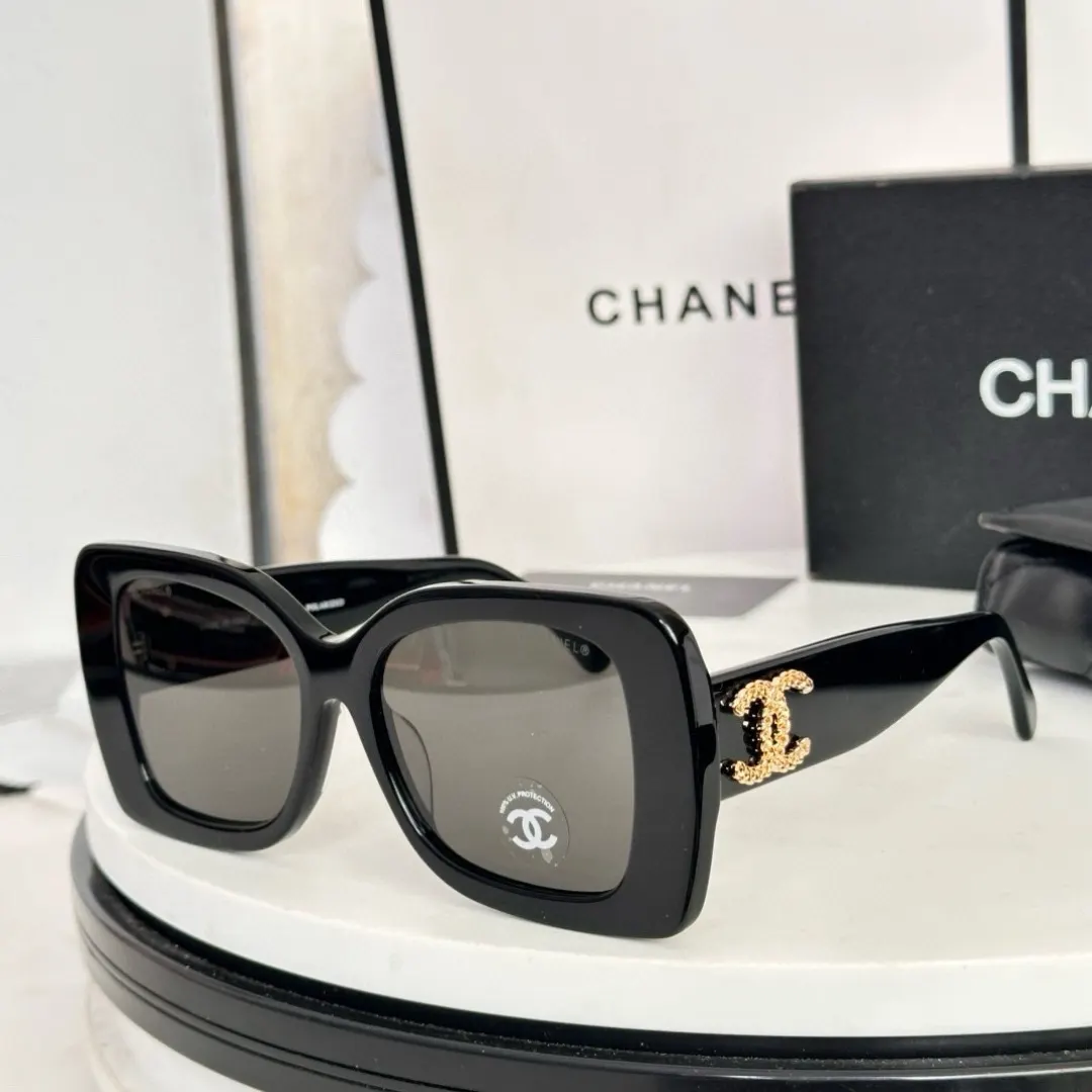 Chanel 墨镜 時尚防晒 太陽鏡