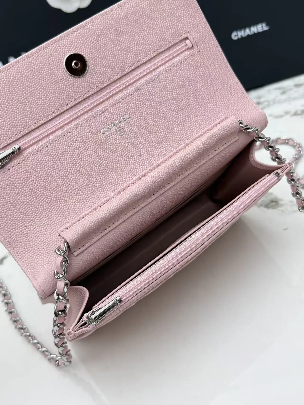 CHANEL 小牛皮 链条包 精致链条款