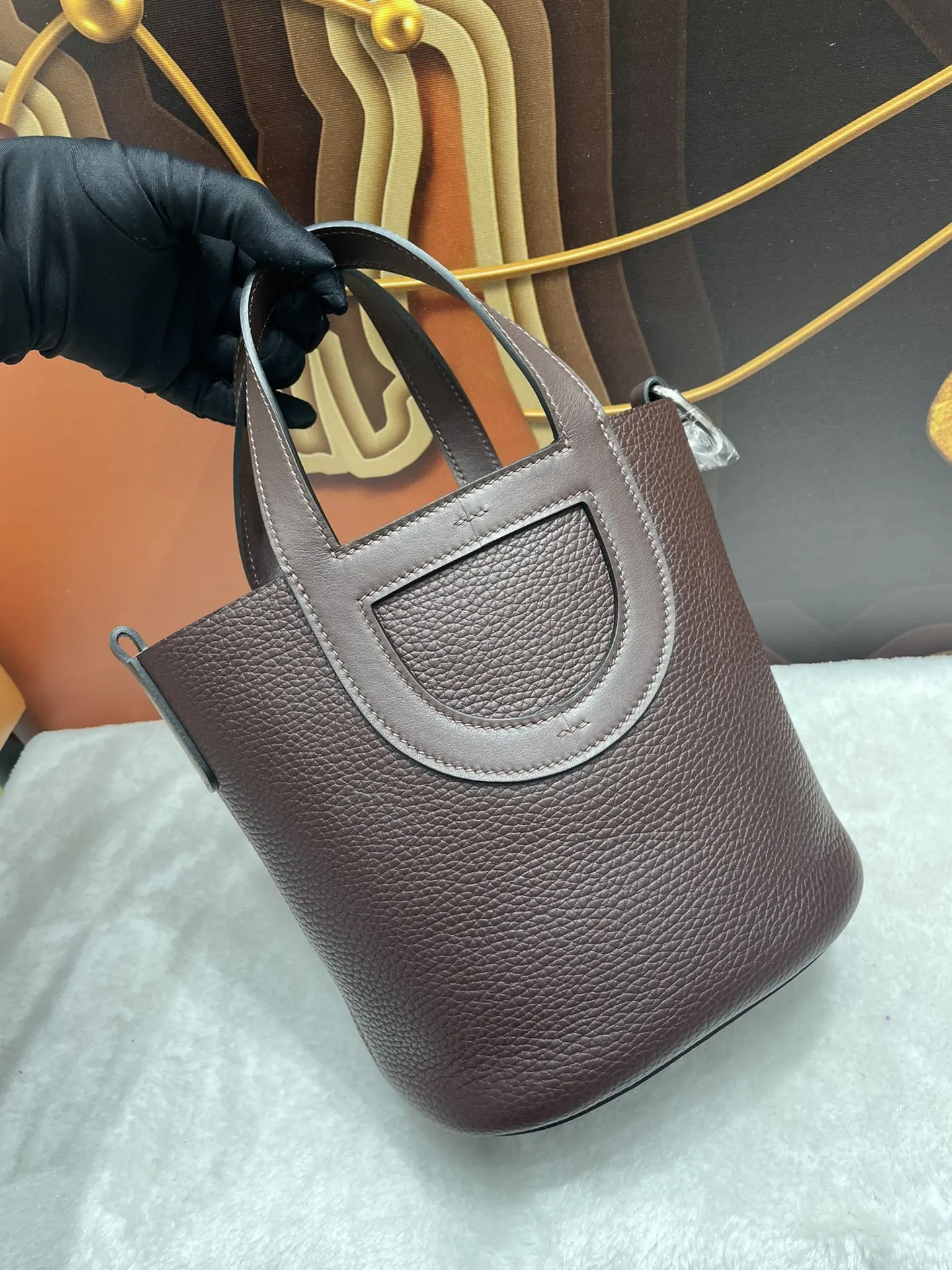 Hermès 迷你 紅色 手提包