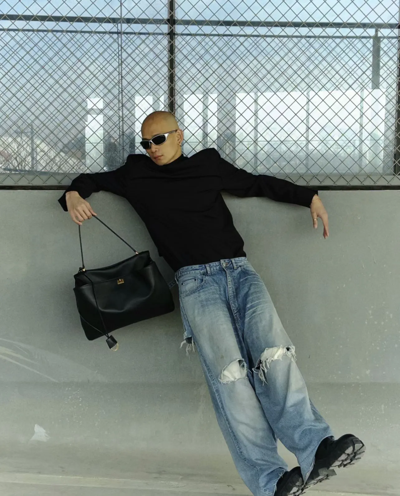 Balenciaga 单肩包 日常搭配