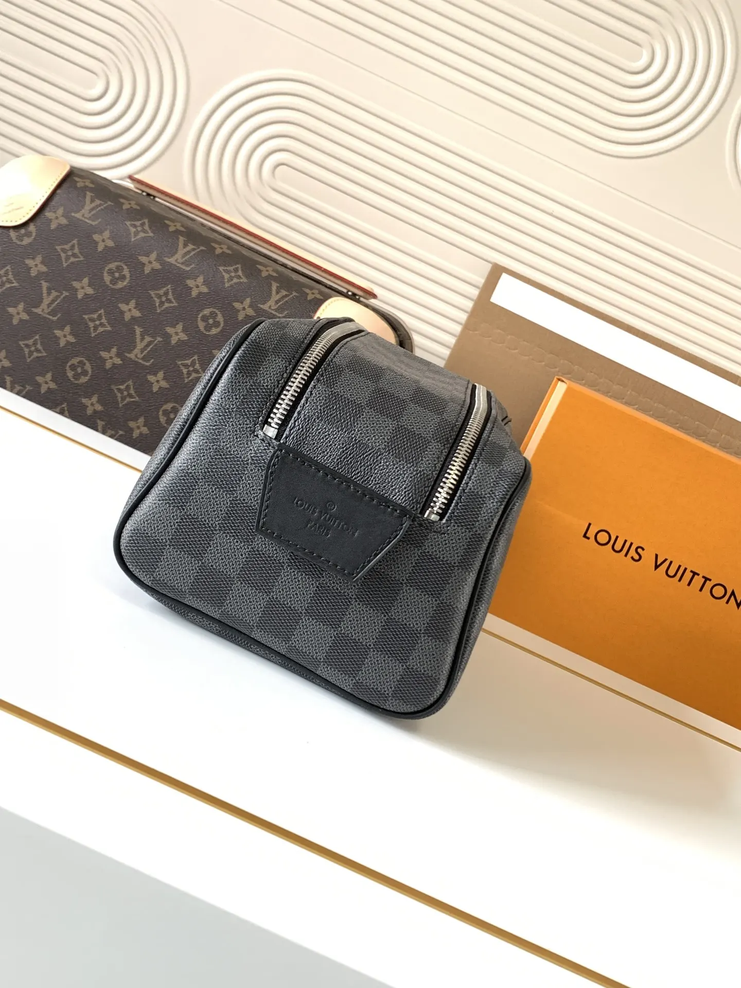 Louis Vuitton Organizer Pouch Travel Leather