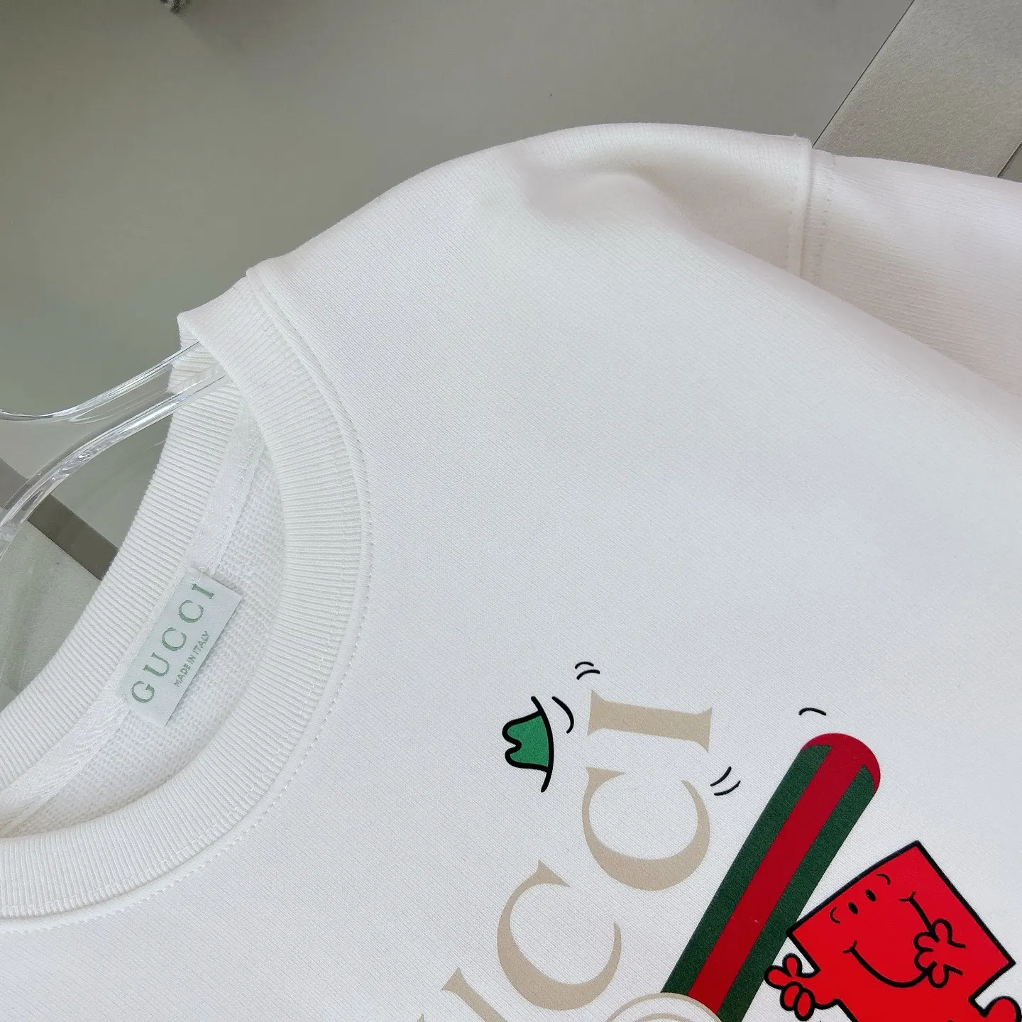 Gucci Logo印花圆领卫衣