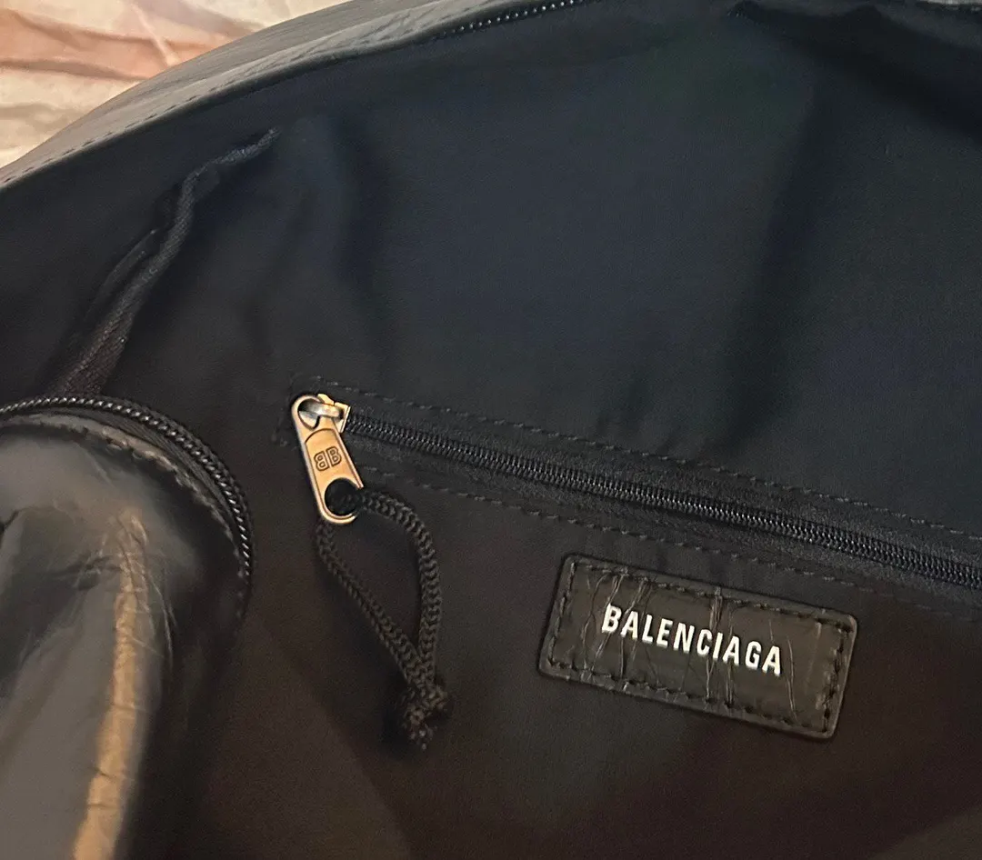 白色 銀色 羊皮 explorer雙肩包 意大利爆 实用雙肩款