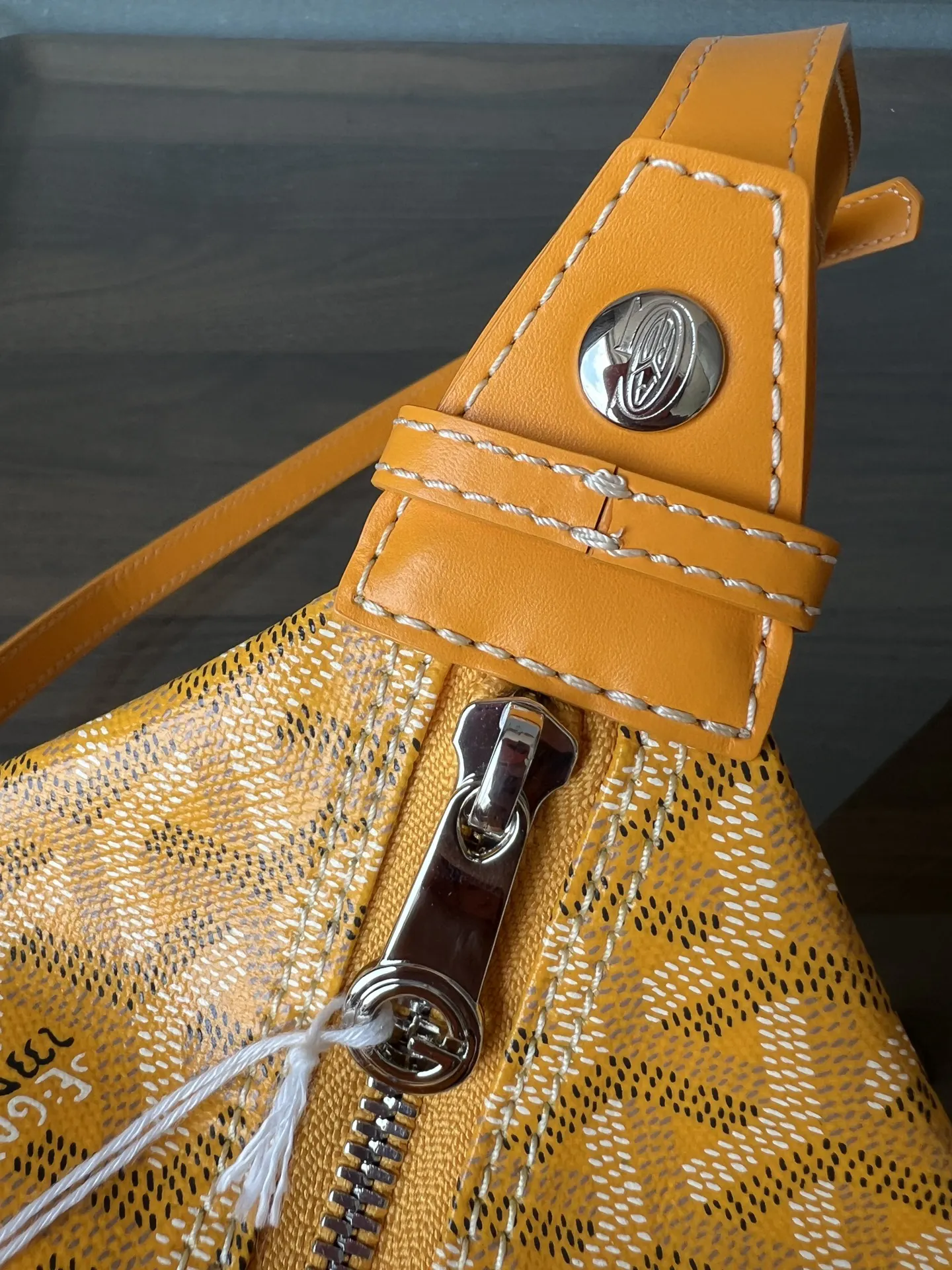 Goyard 小牛皮 戈雅 源 洗漱包 长肩带 品名 洗漱包 化妝包 便携收納款