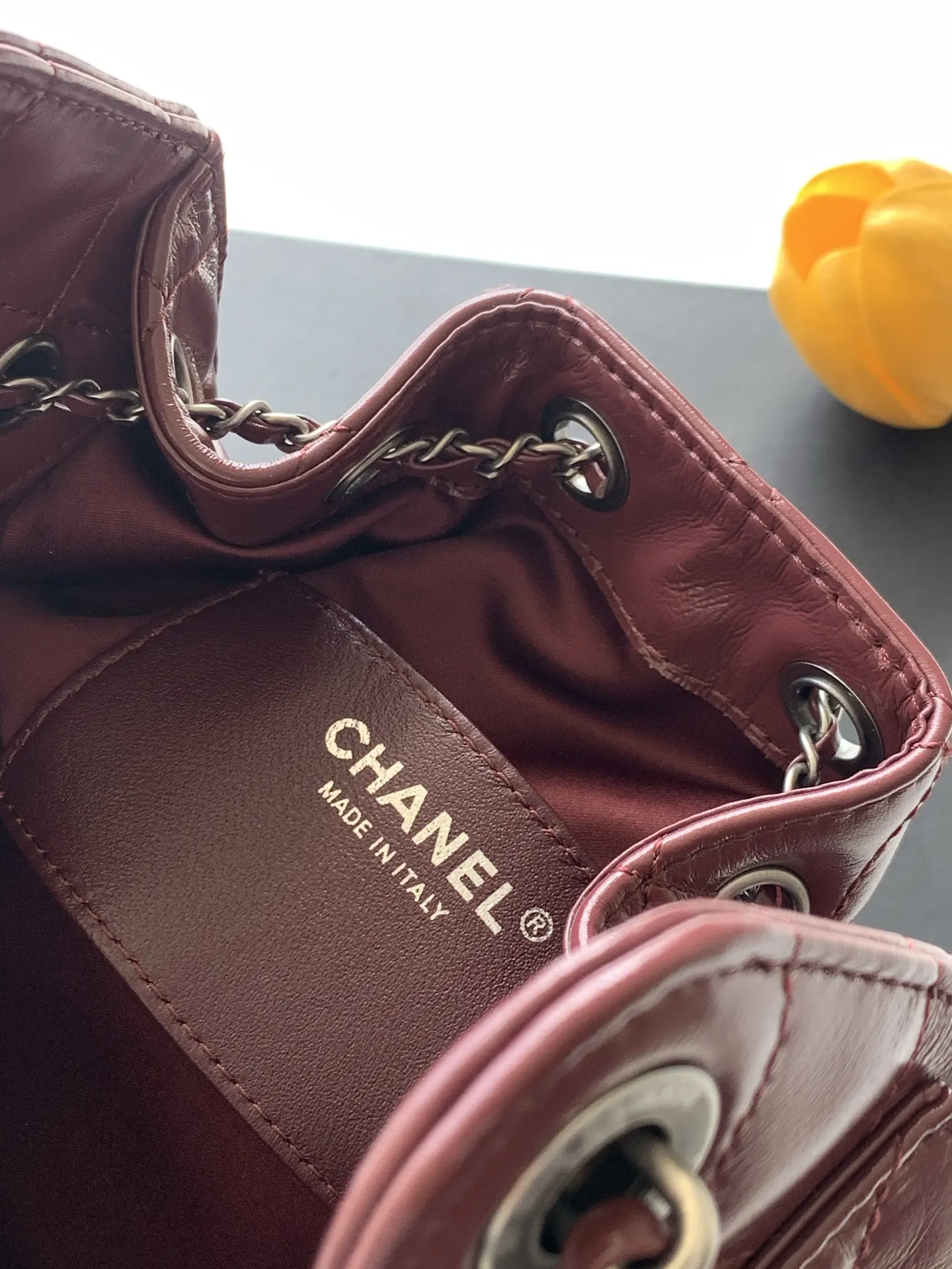 Chanel Hobo Shoulder Bag Vintage Leather