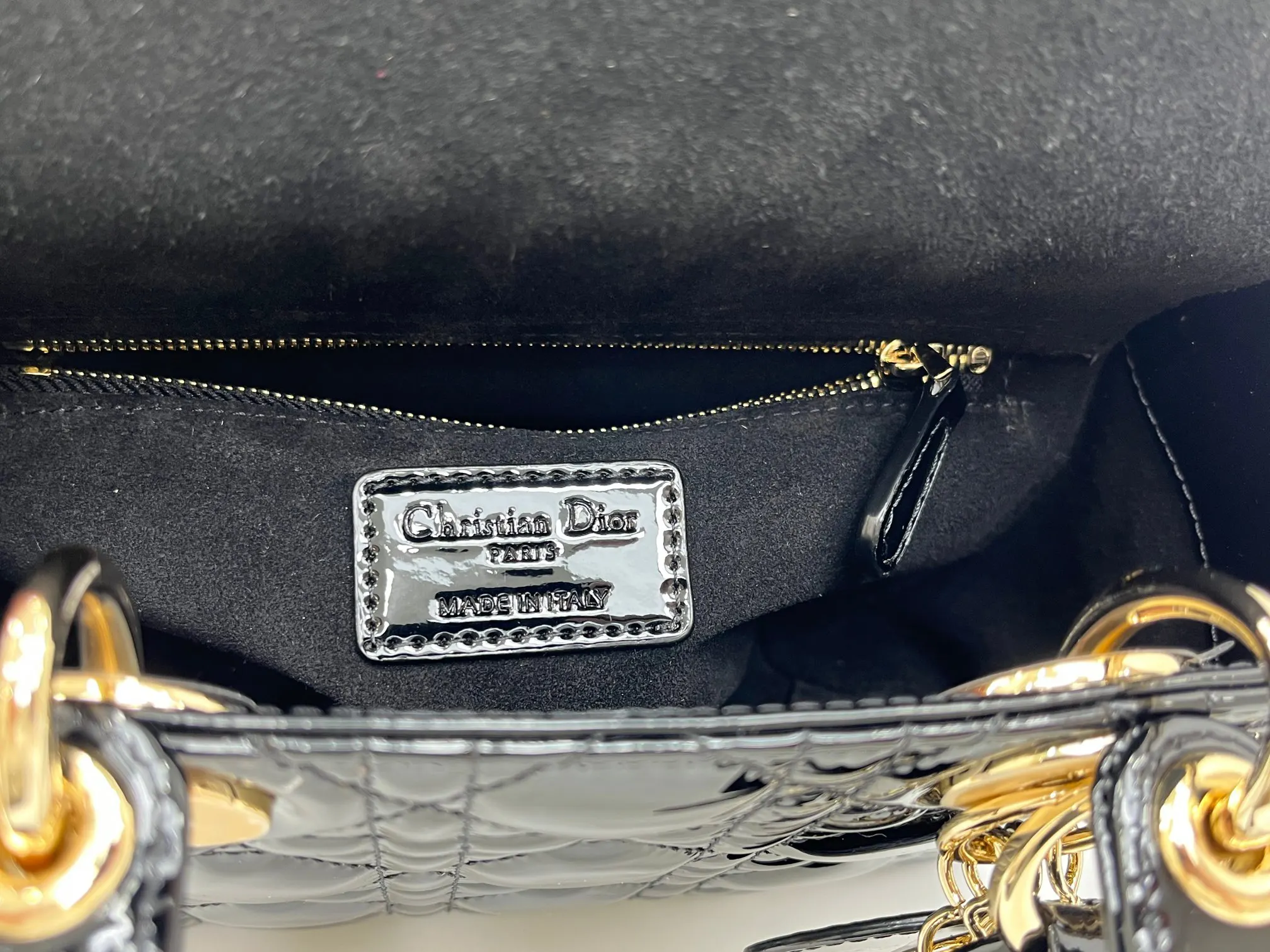 Dior Lady Dior 黑色 斜挎包