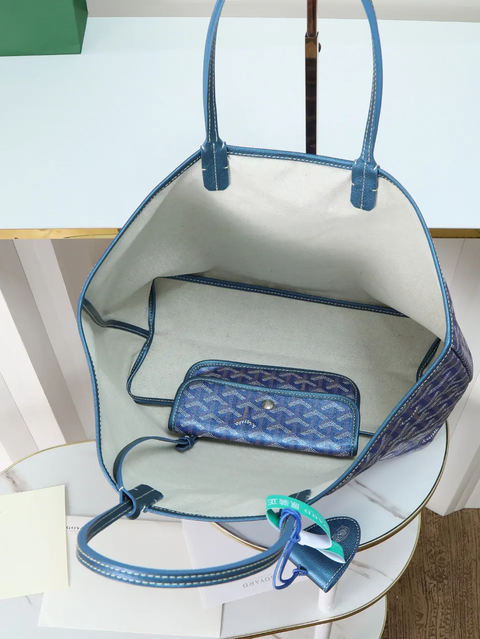 Goyard 帆布 腋下包 复古腋下背款