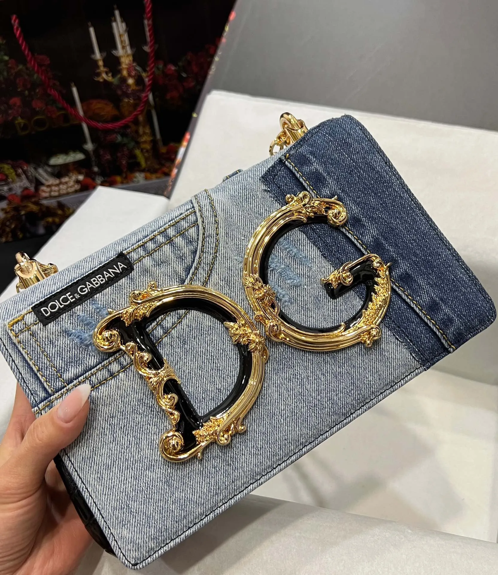 Chain Bag Leather