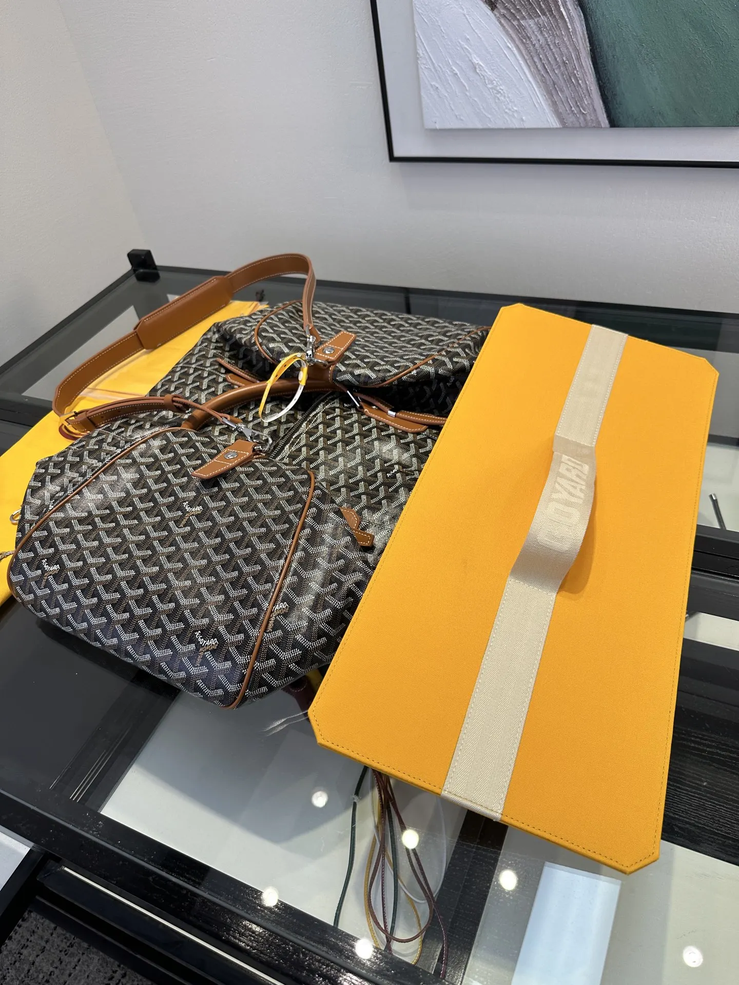 Goyard Brown Fashion Item Travel