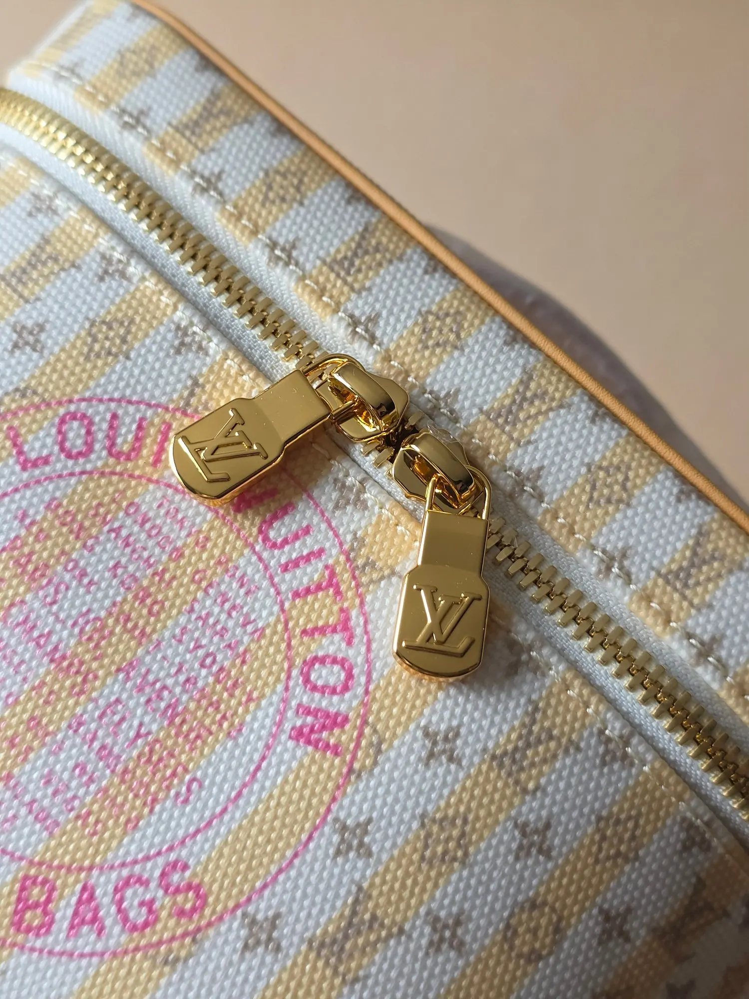 LV 帆布 化妝包 便携收納款