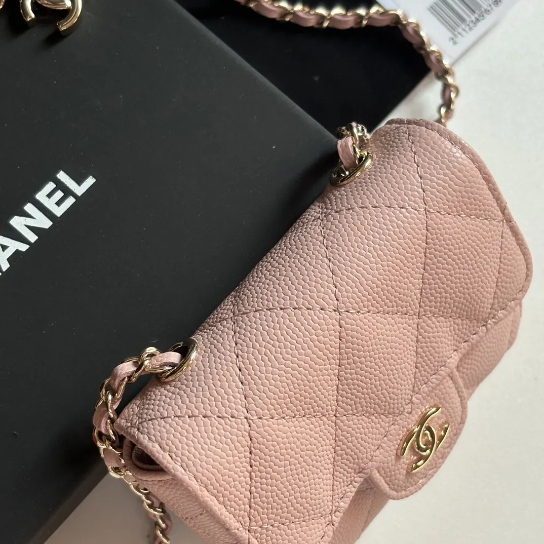 Chanel Cowhide Flap Chain Bag Shoulder and Crossbody Wear