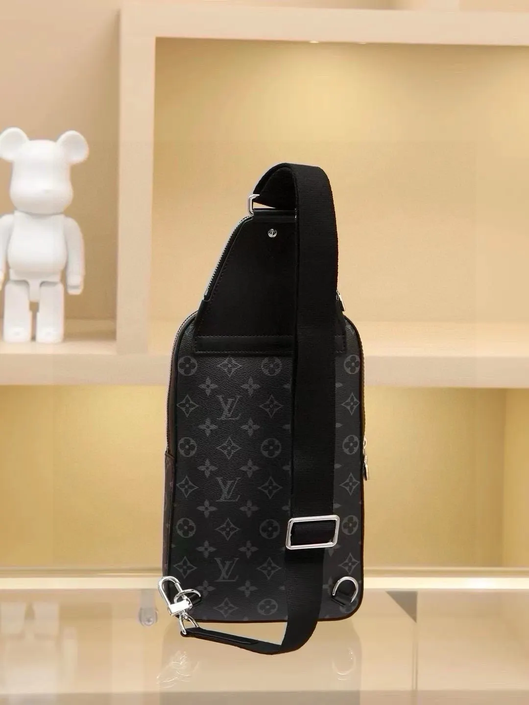Louis Vuitton Shoulder Bag Canvas Leather