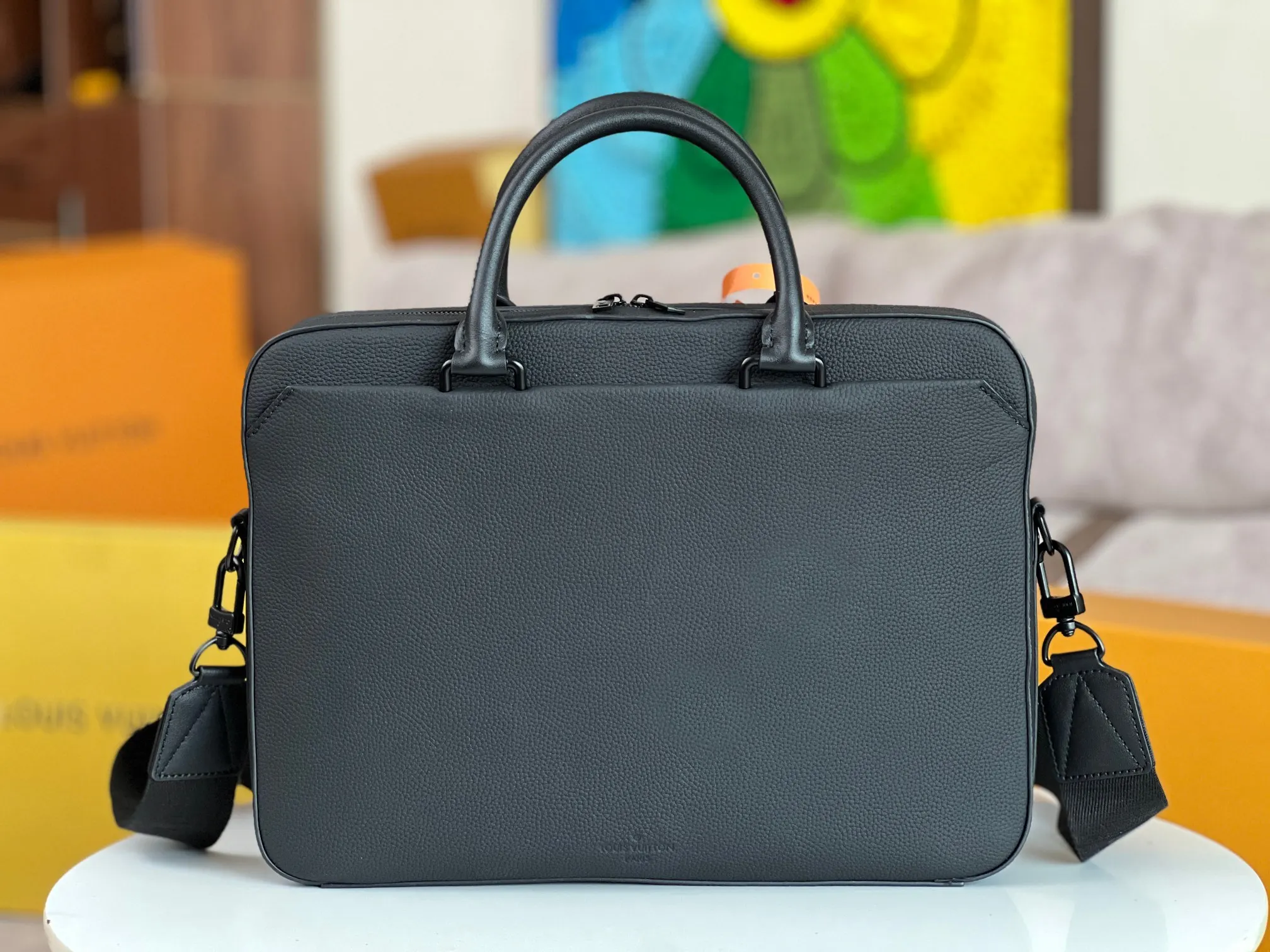 Louis Vuitton Briefcase Business Commuter Leather