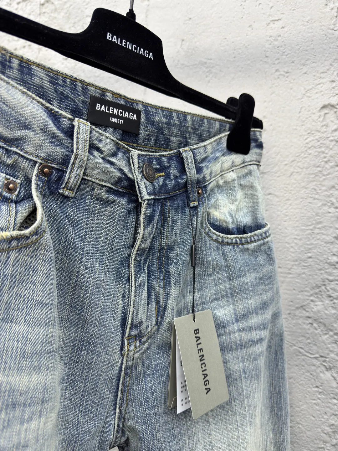 Balenciaga Blue Logo Street Casual