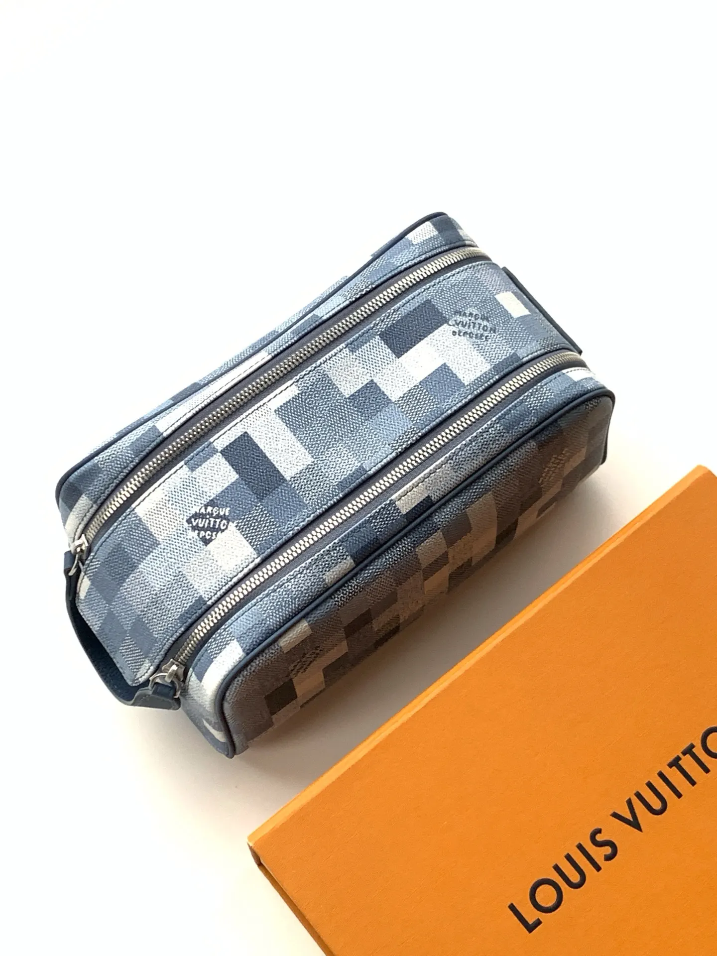 LV 蓝色老花旅行包 手提斜挎款｜ORBUYBAG 岚奢包高端时尚精品