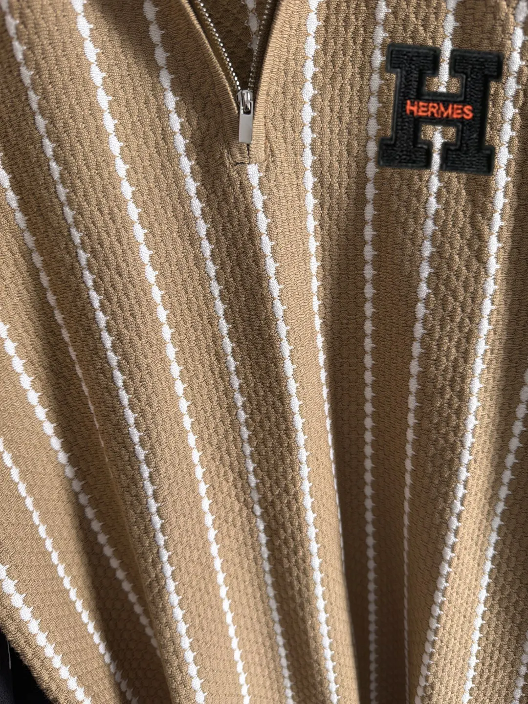 Hermès 刺绣 纯棉 Polo衫
