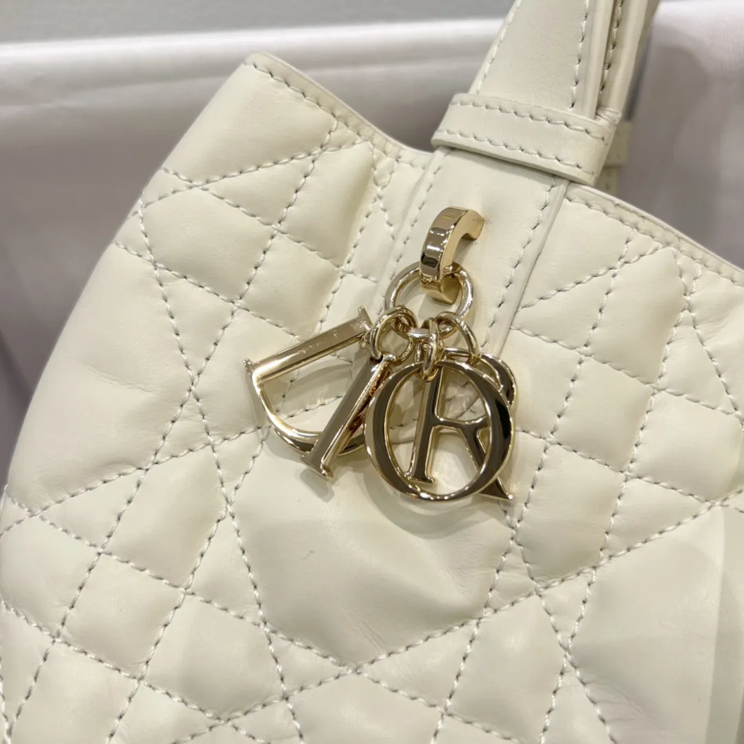 Dior 白色牛皮手袋 手提斜挎