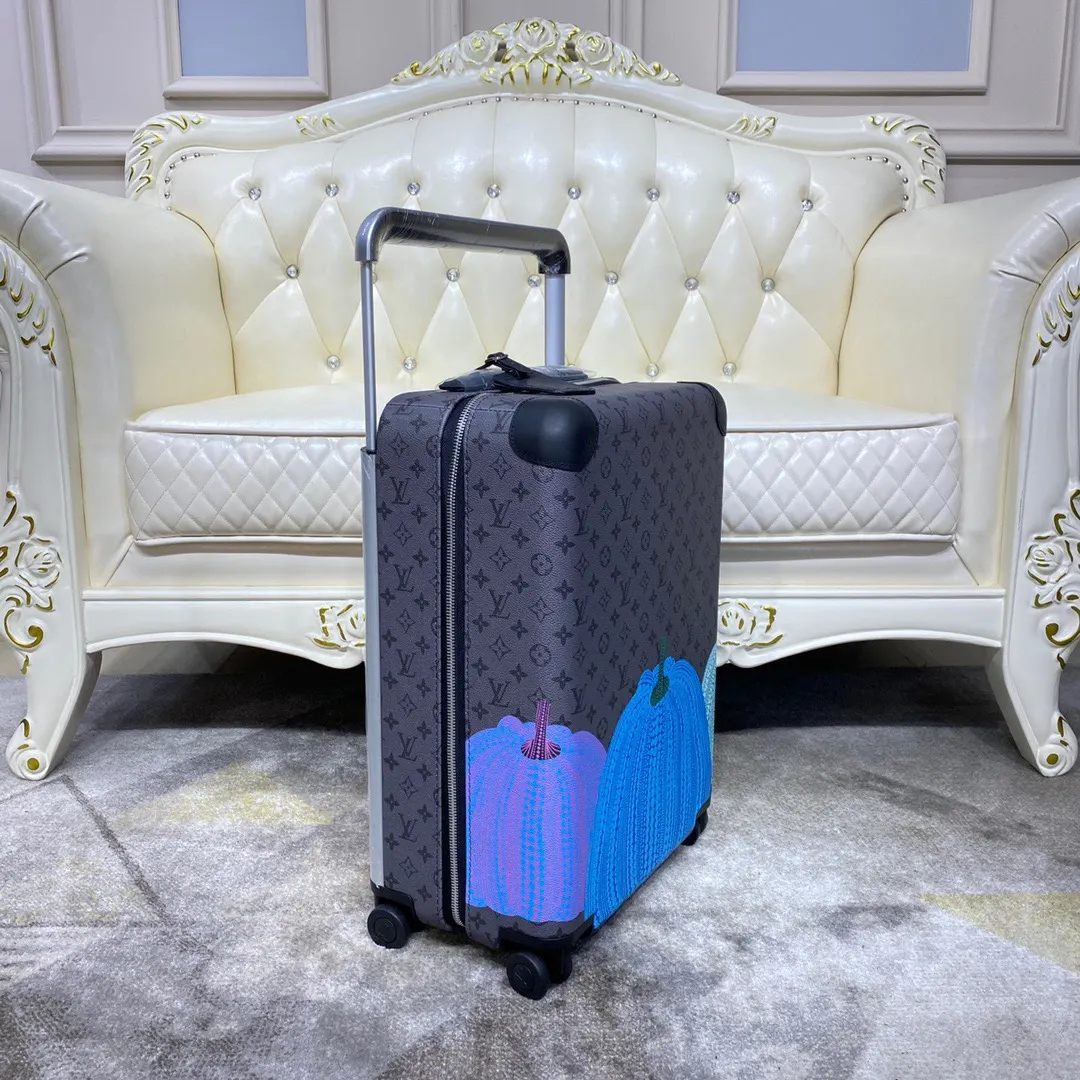 拉杆箱旅行箱 变色皮 海关锁 万向轮 鋁制宽拉杆時尚 行李箱 旅行拉杆款 輕便出行款