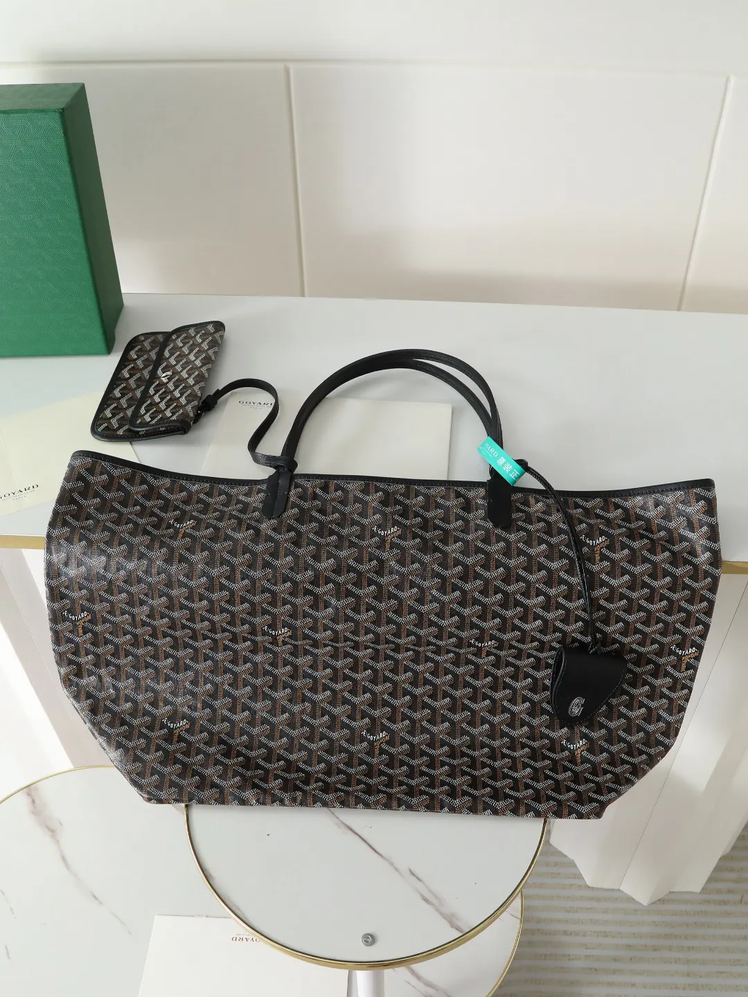Goyard 帆布 腋下包 复古腋下背款