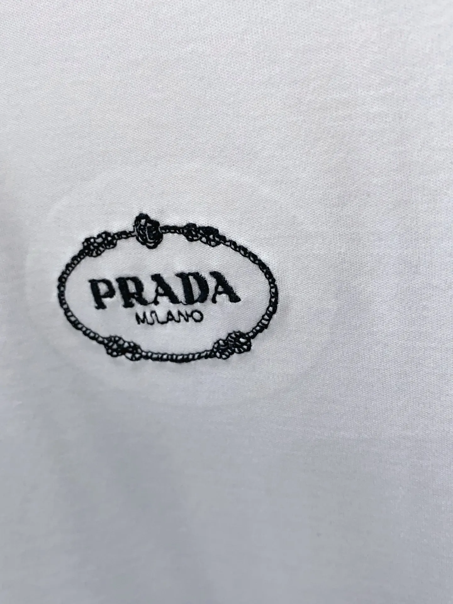 Prada 棉质 Logo 短袖T恤