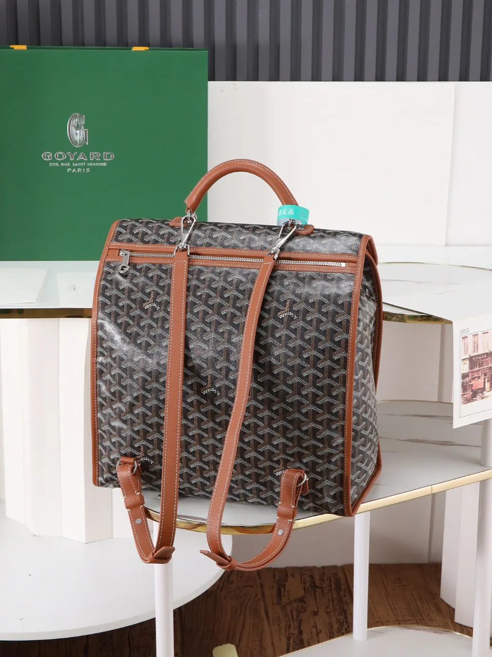 Goyard 棕色 双肩包 实用双肩款
