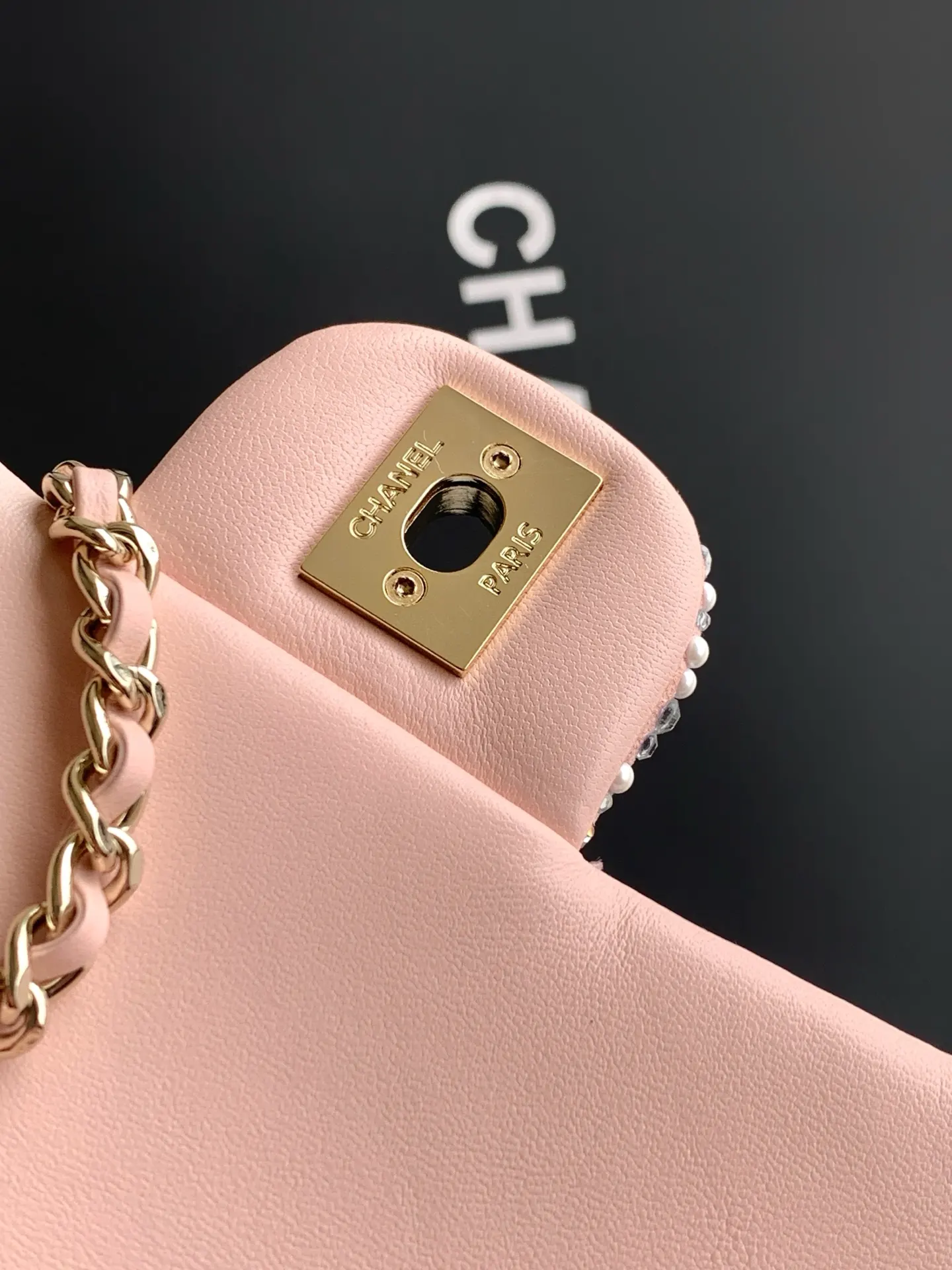 Gold Chain Bag