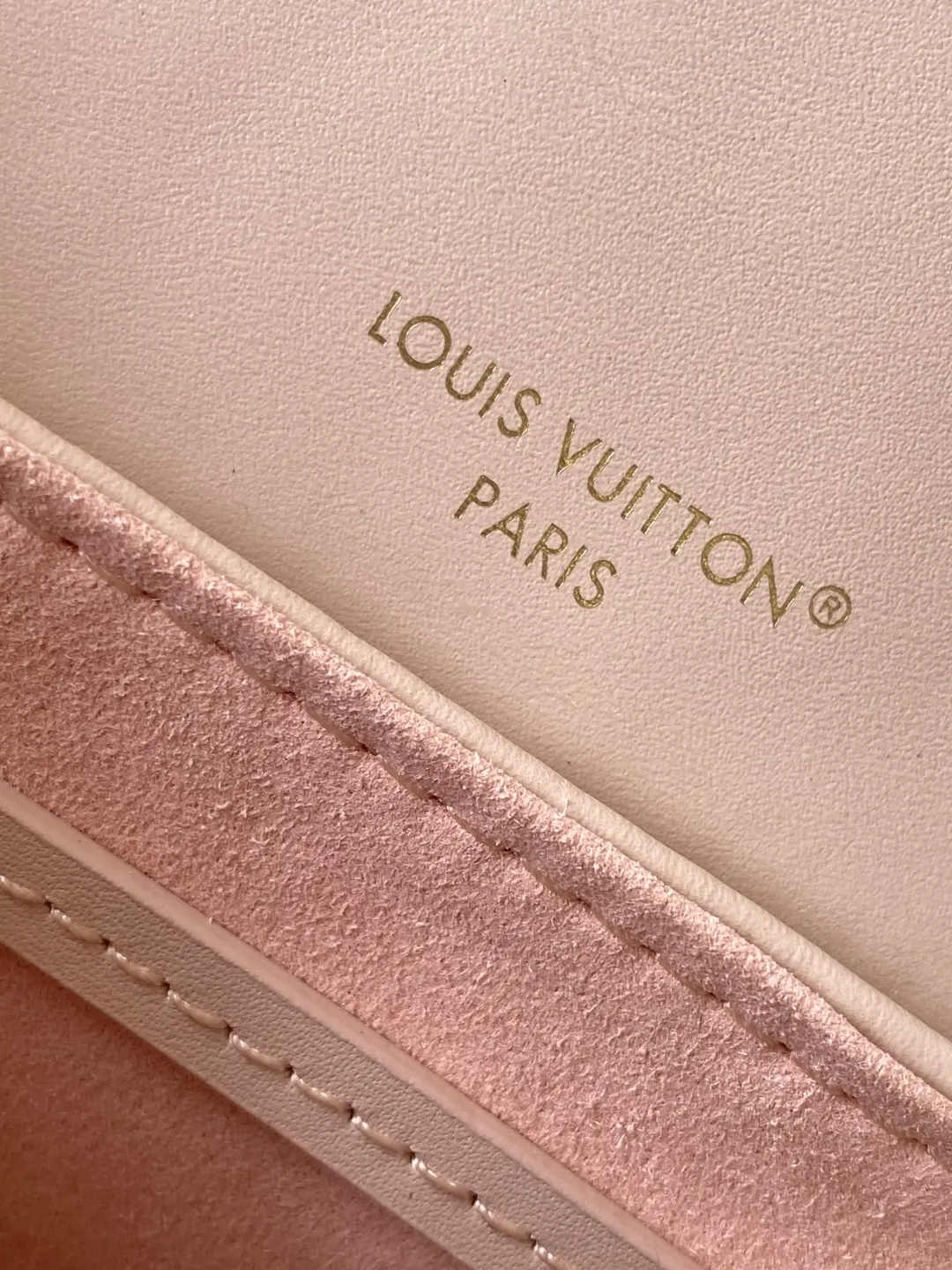 Louis Vuitton Black Pink Backpack Leather