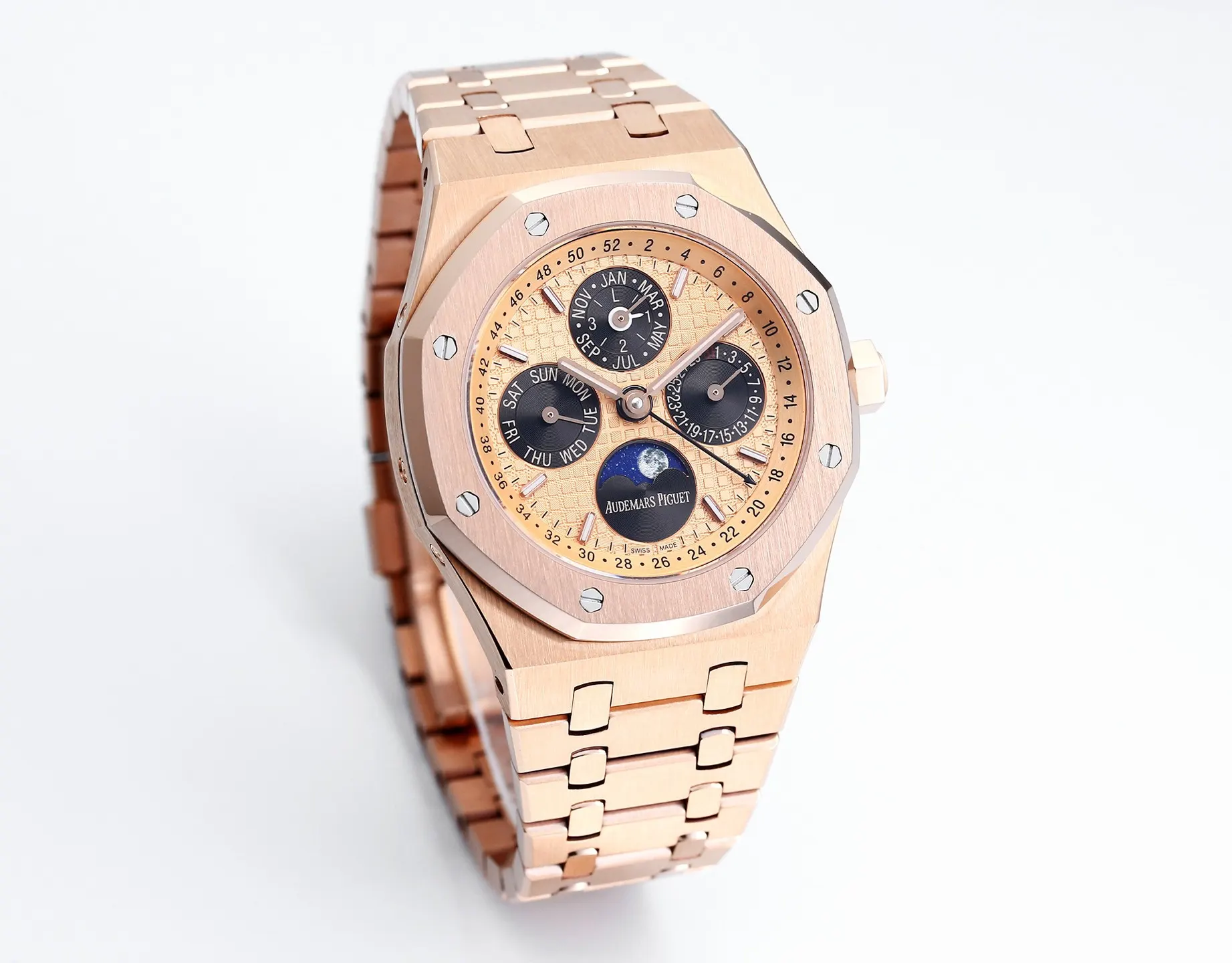Audemars Piguet 蓝色 手表 经典腕表款
