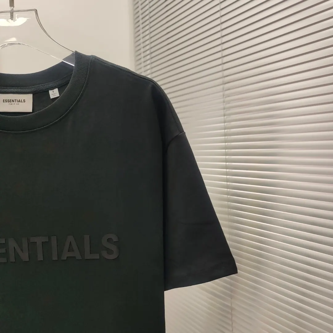 Fear of God 黑色 字母 水洗 短袖T恤 日常百搭款