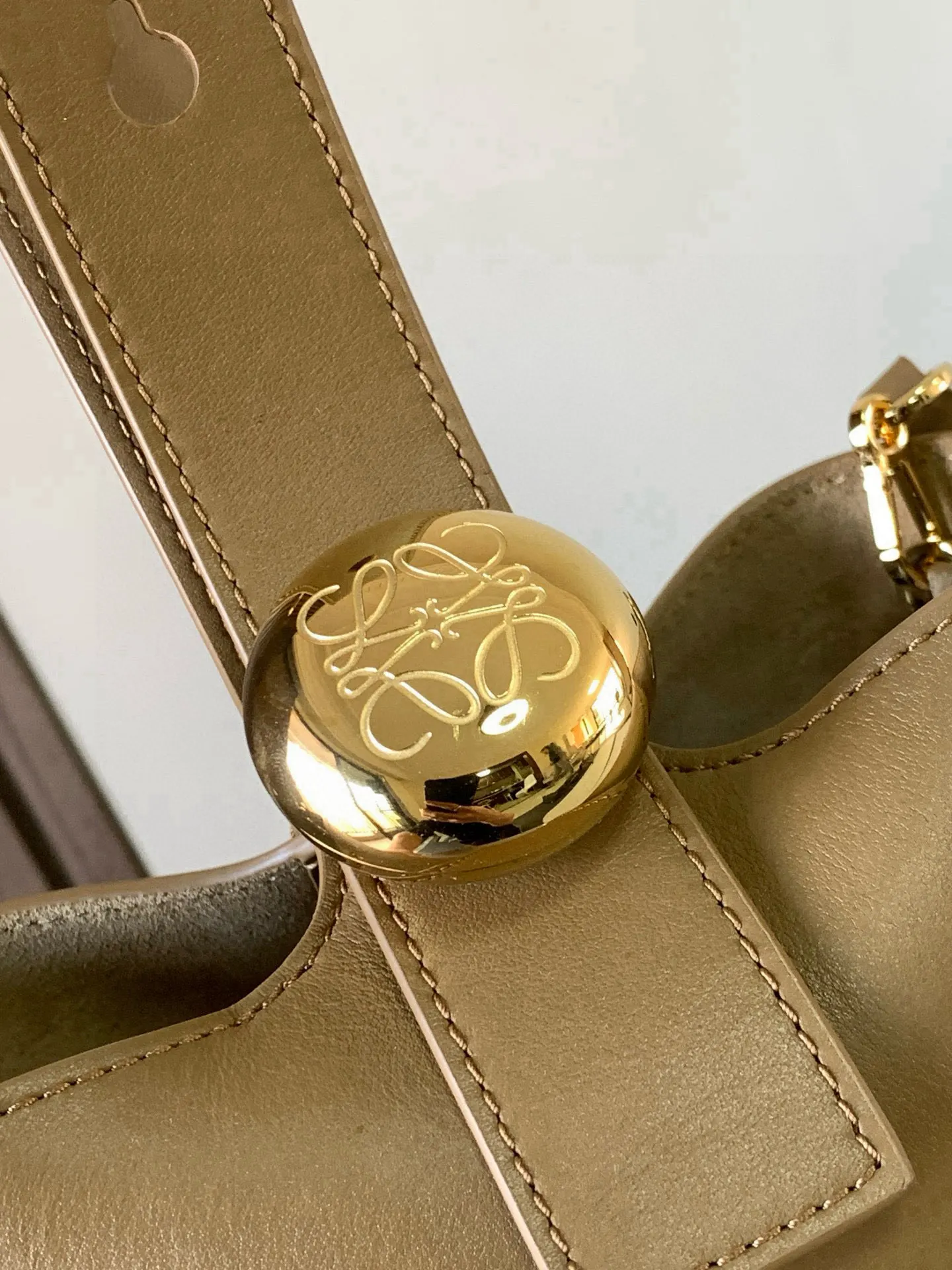 Bucket Bag Casual Leather
