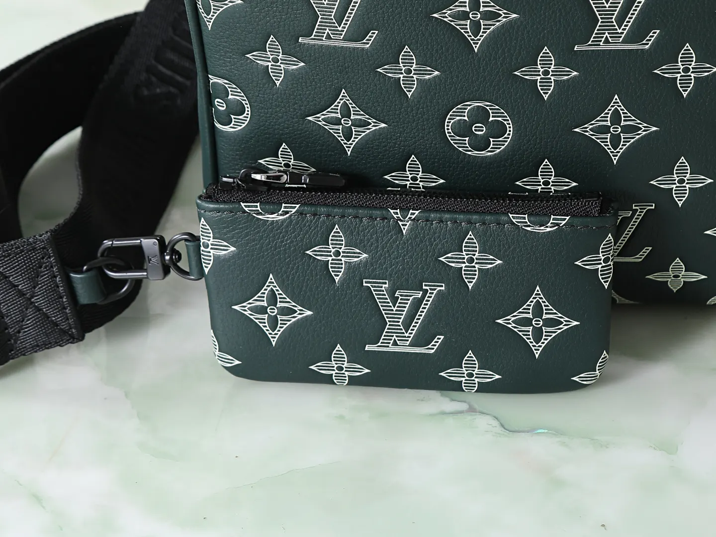 LV Trio Messenger black and gray color scheme messenger bag Image 10 LV Trio Messenger black and gray color scheme messenger bag Image 10