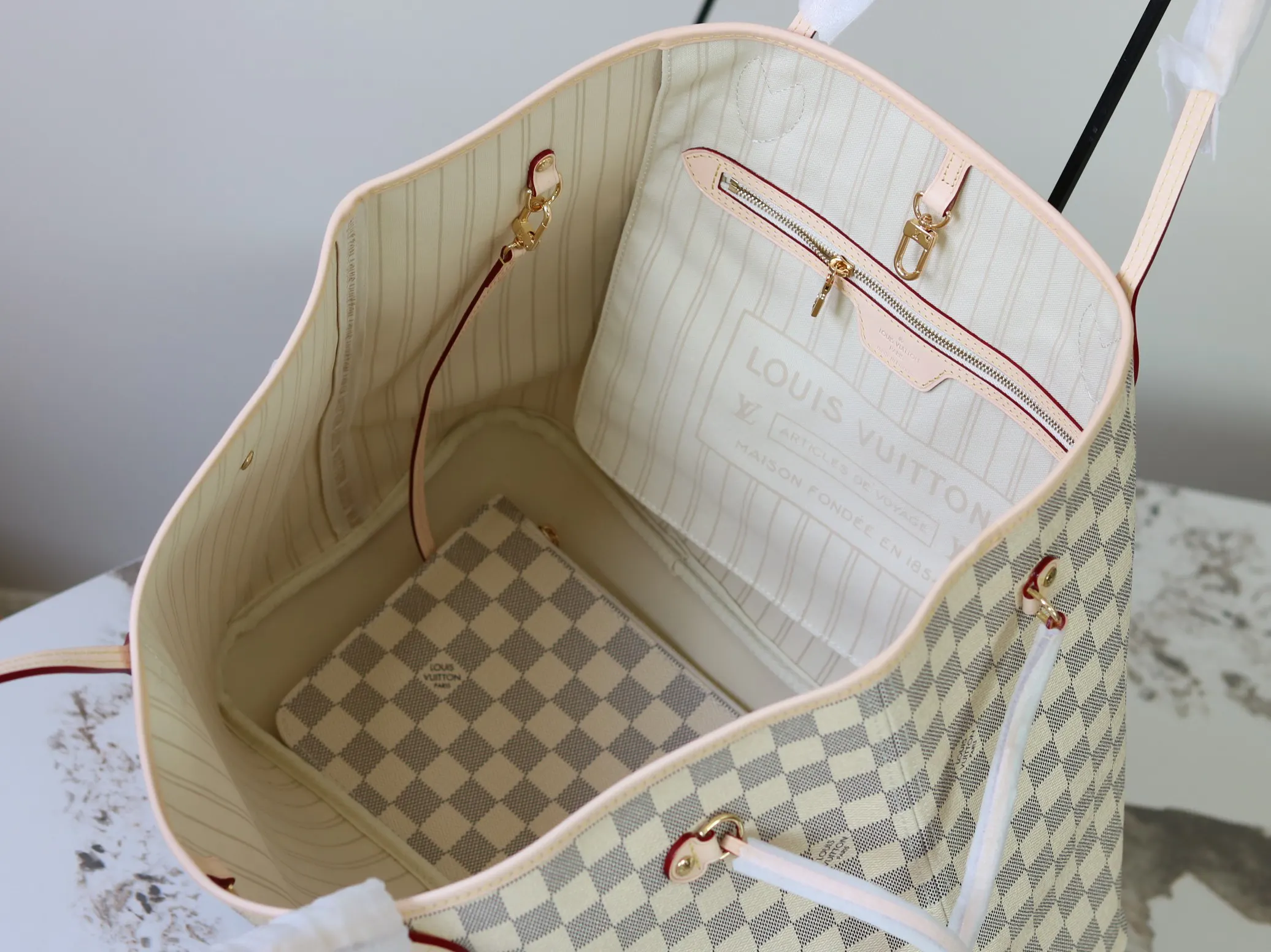 Neverfull 牛皮 托特包 大容量托特款