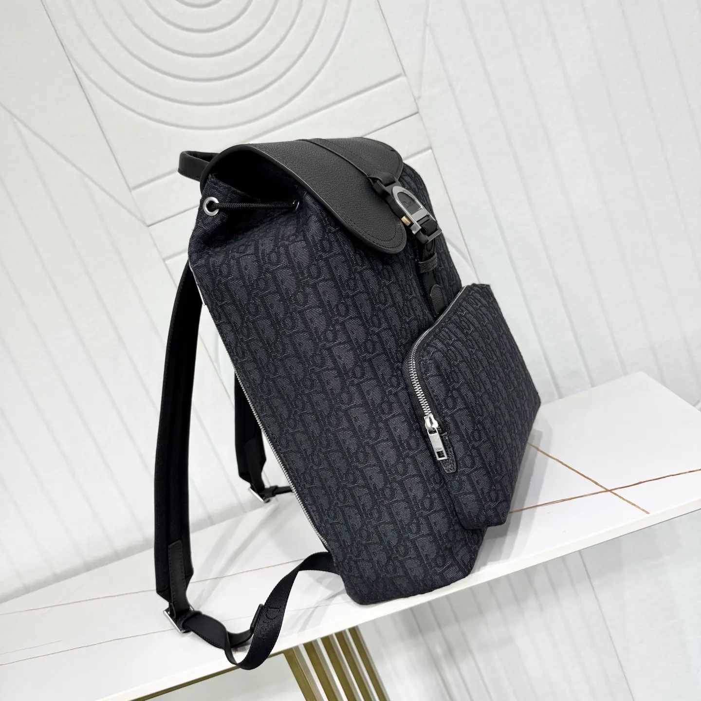 Dior Black Backpack Leather