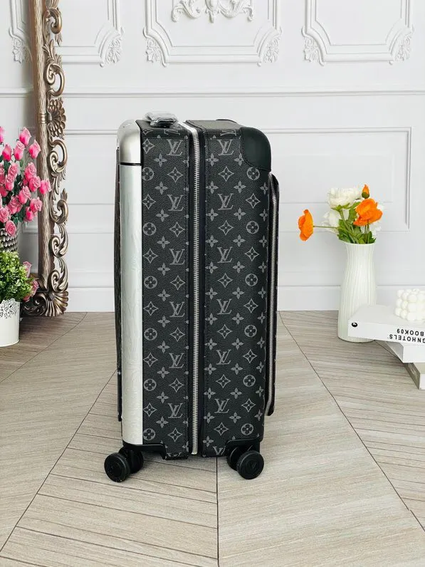 LV 老花 帆布 范冰冰同款 驴牌宽拉杆拉链箱行李箱 HOR 旅行拉杆款 轻便出行款
