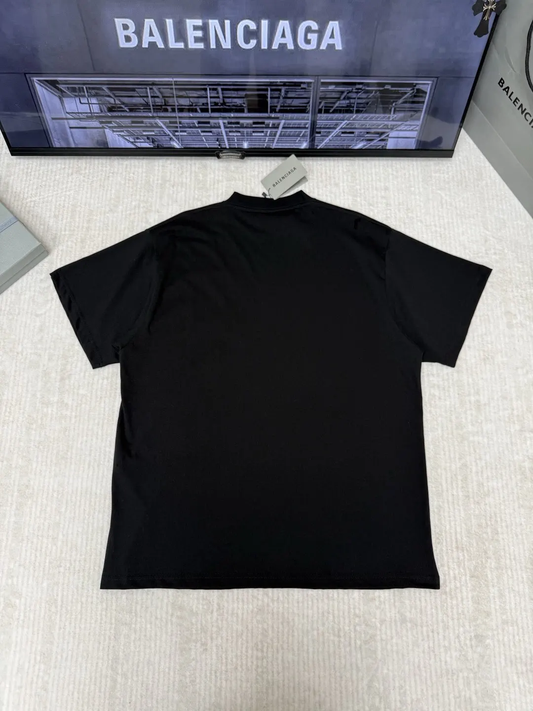Balenciaga 圖案T恤 黑色(數字2) Balenciaga 圖案T恤 黑色(數字2)