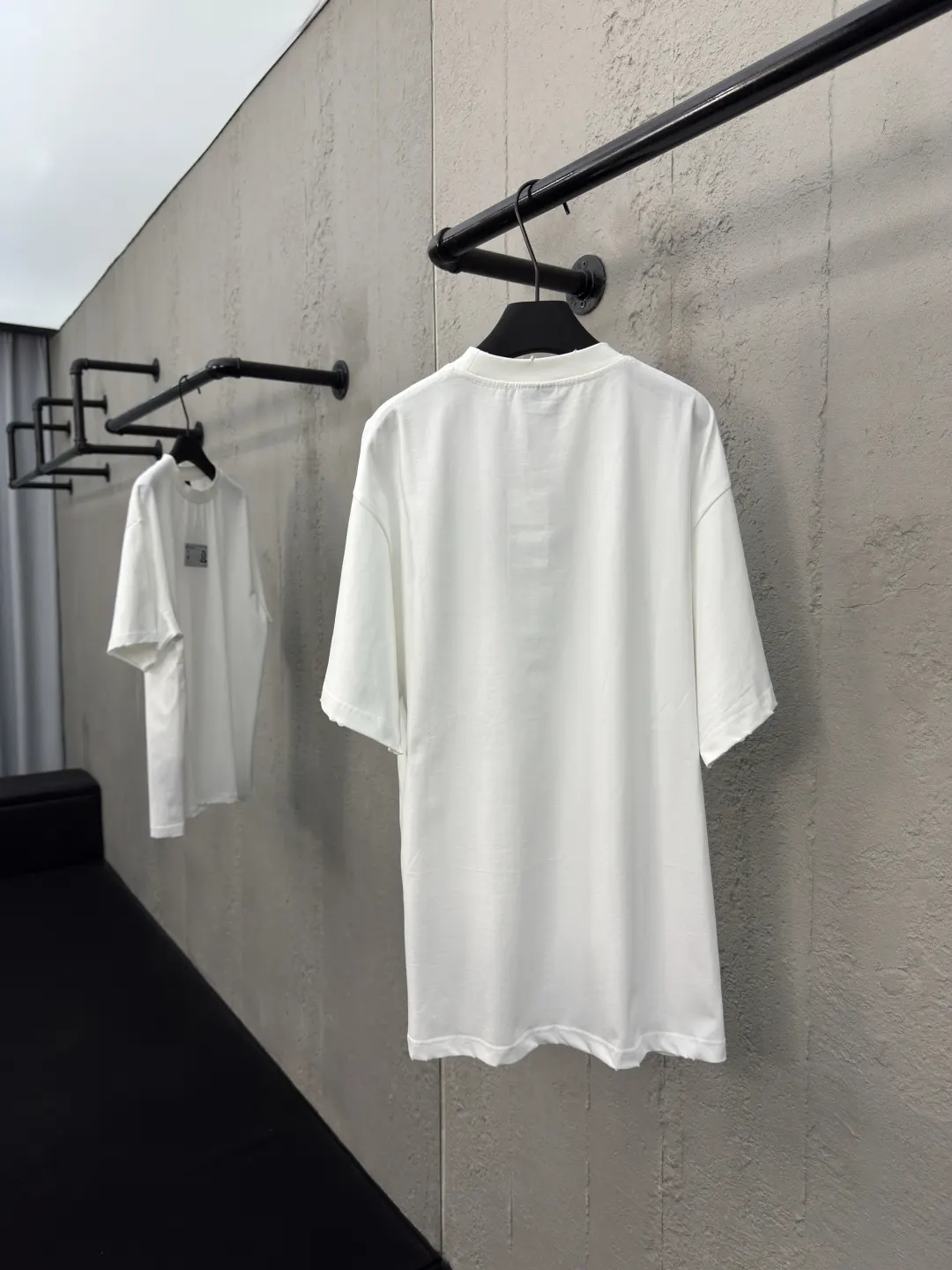 Balenciaga White Cotton Short Sleeve T-Shirt Street