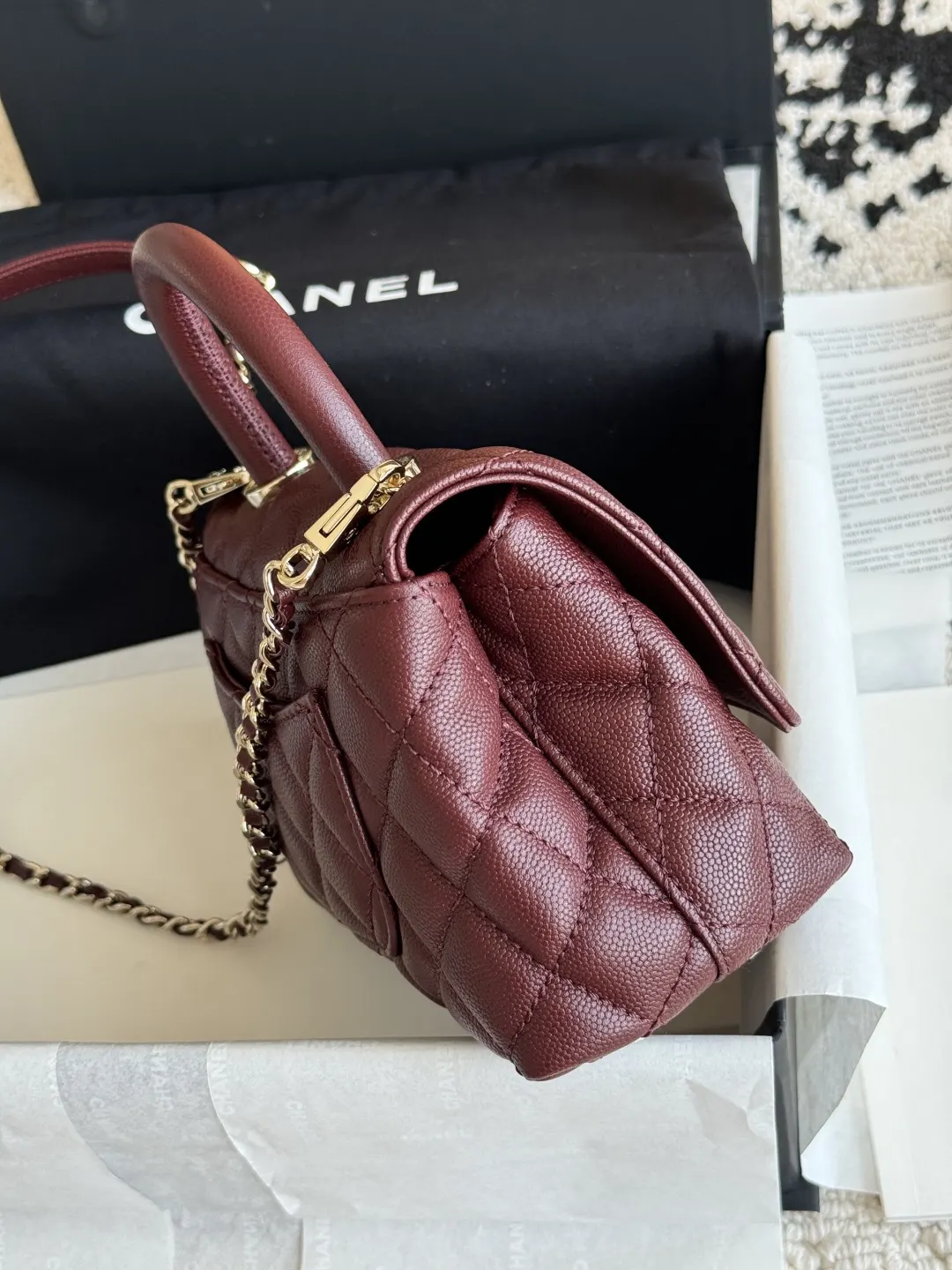 Chain Bag Leather