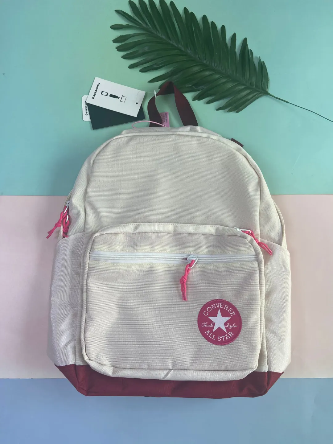 Converse匡威 男女情侣校园休閒高中学生 雙肩包 实用雙肩款