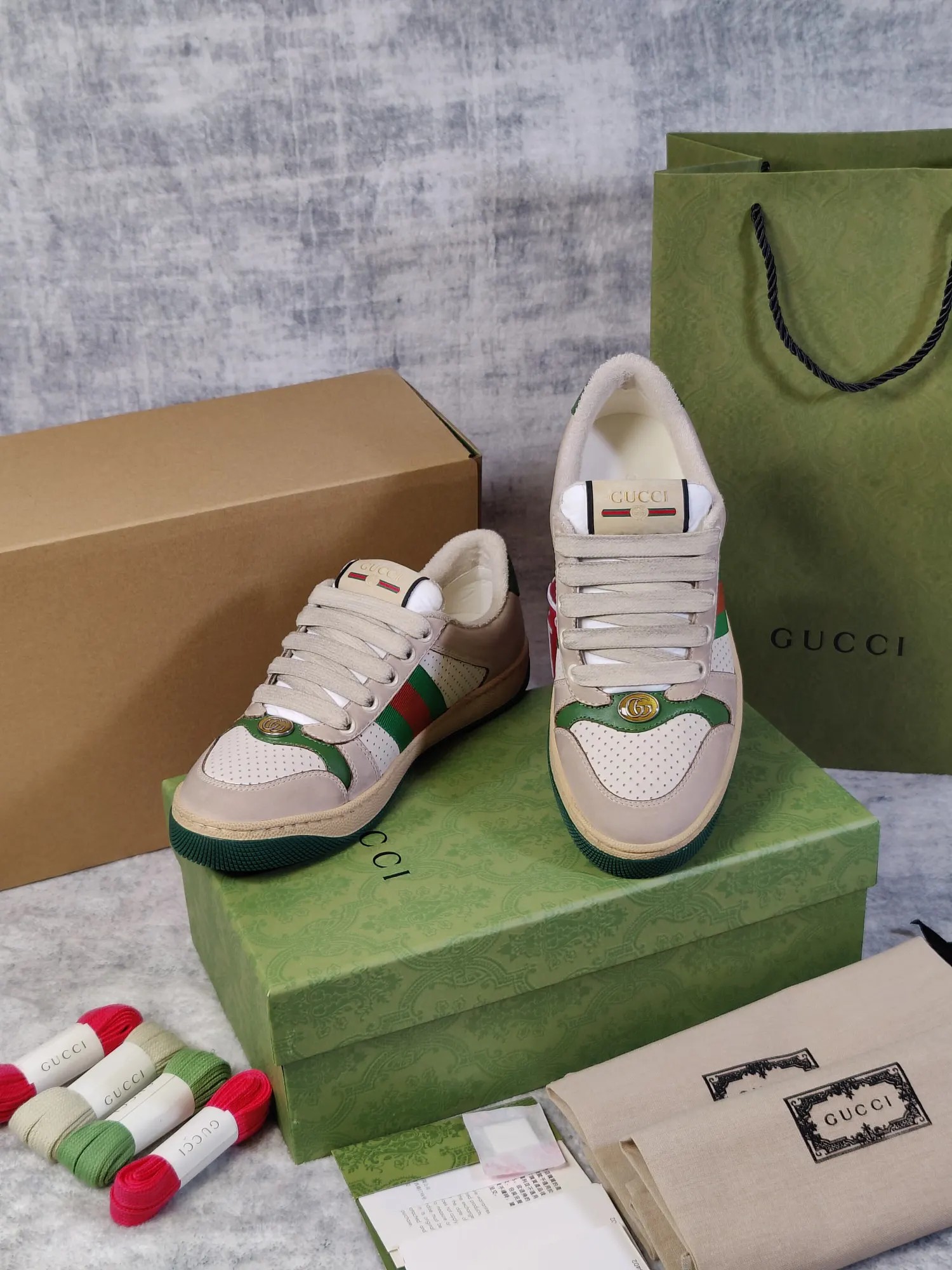 Gucci Logo休闲运动鞋 百搭款