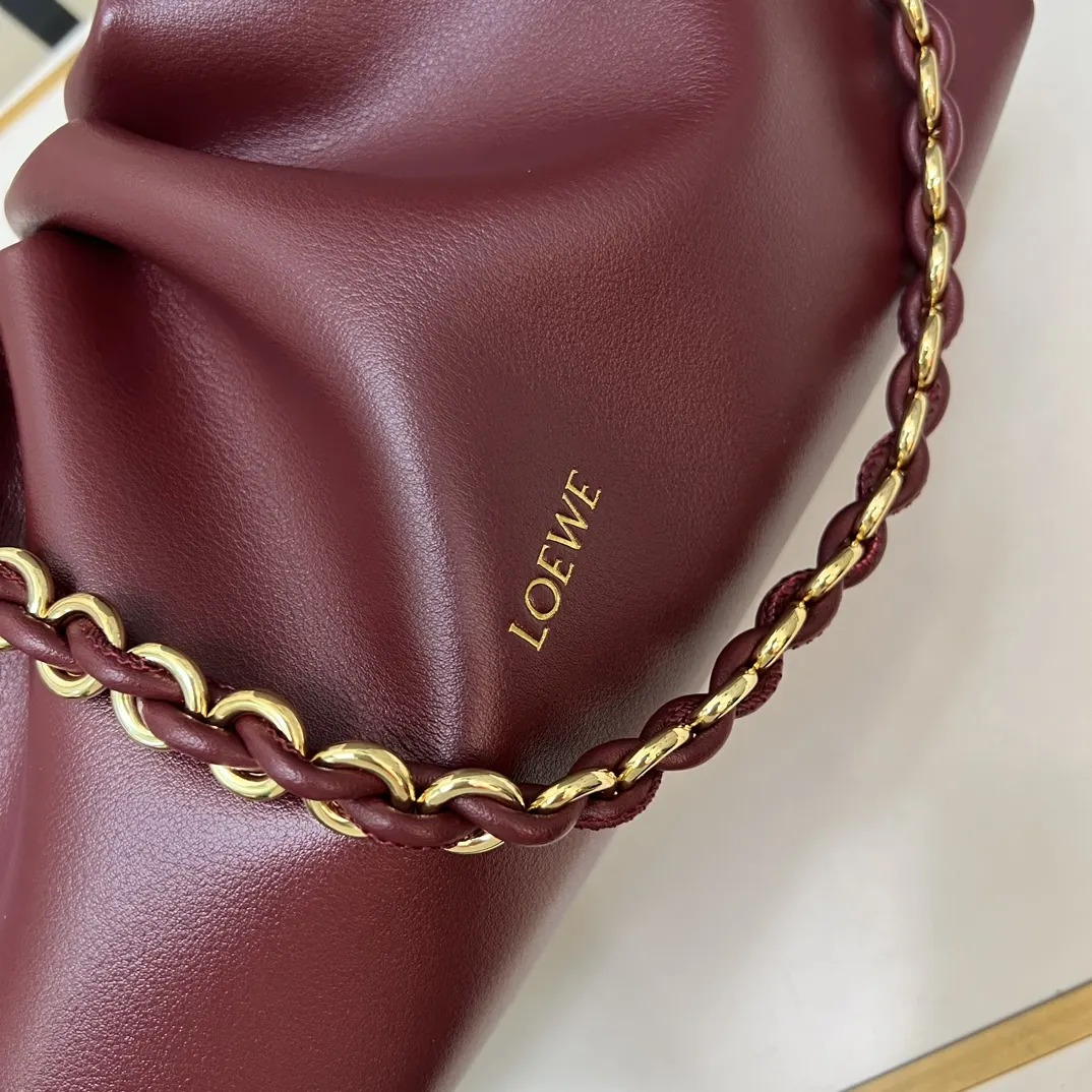 羊皮 Flamenco Purse 云朵包 链条包 精致链条款