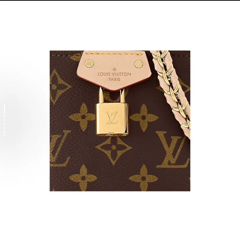 Monogram Chain Bag Leather Image 5 Monogram Chain Bag Leather Image 5