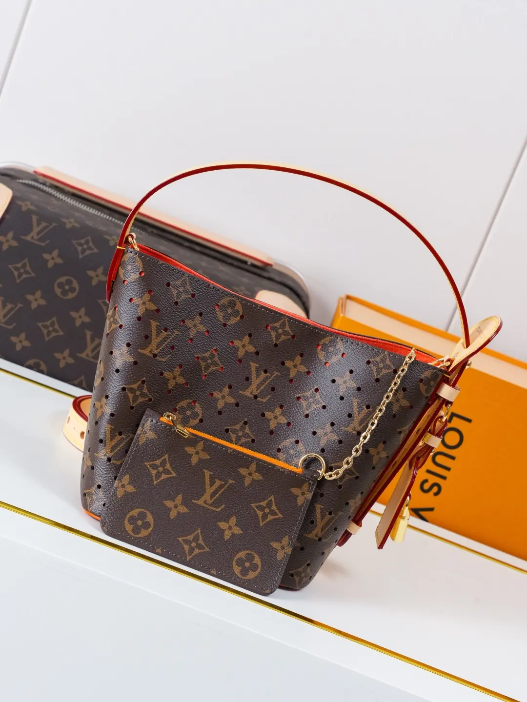Organizer Pouch Travel Leather