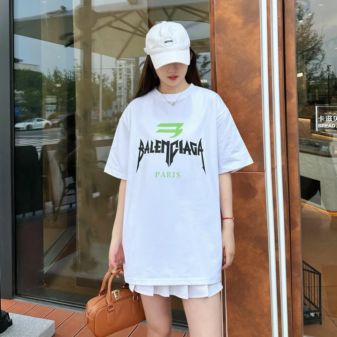 Balenciaga Logo 印花 短袖T恤