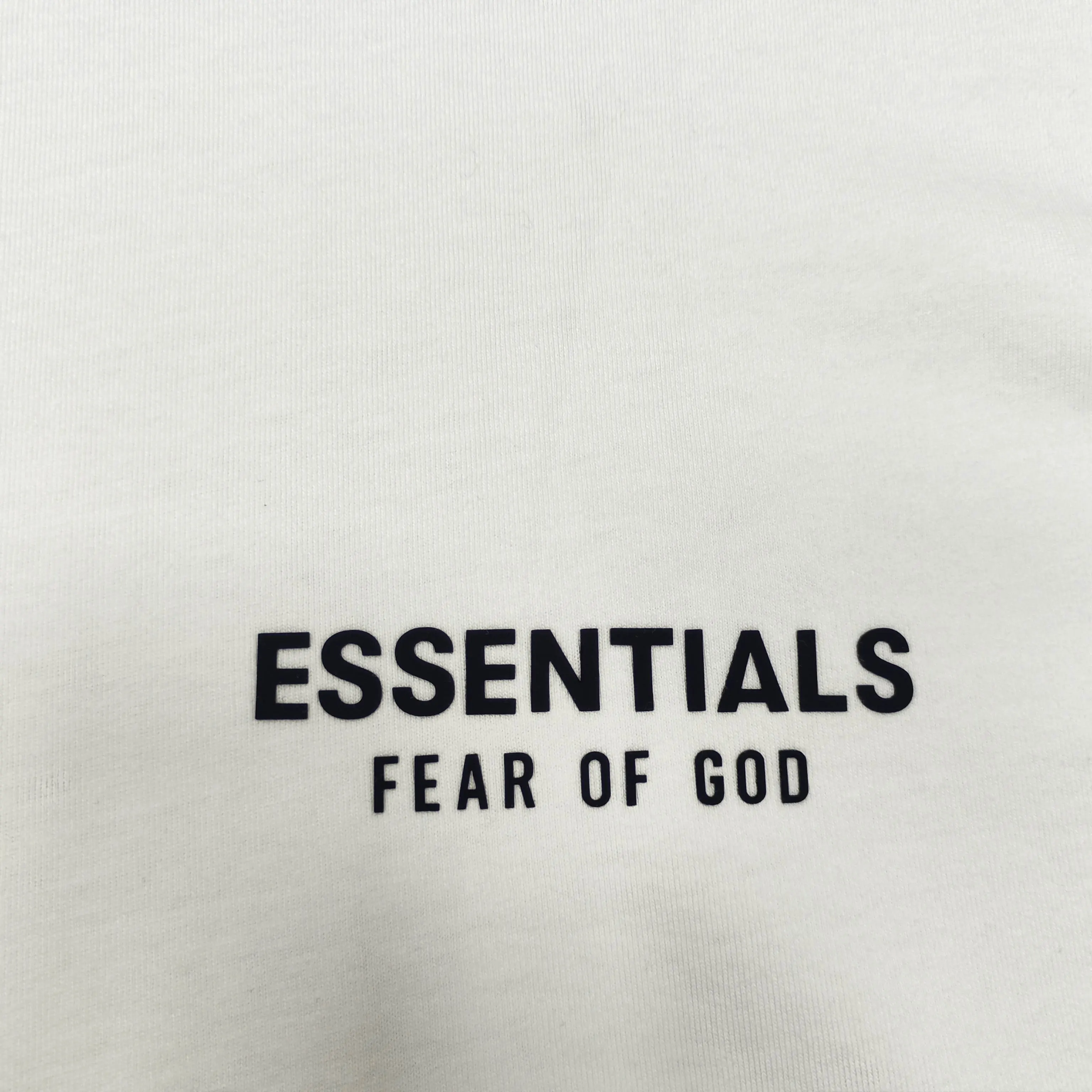 Fear of God 白色 字母 水洗 短袖T恤 日常百搭款