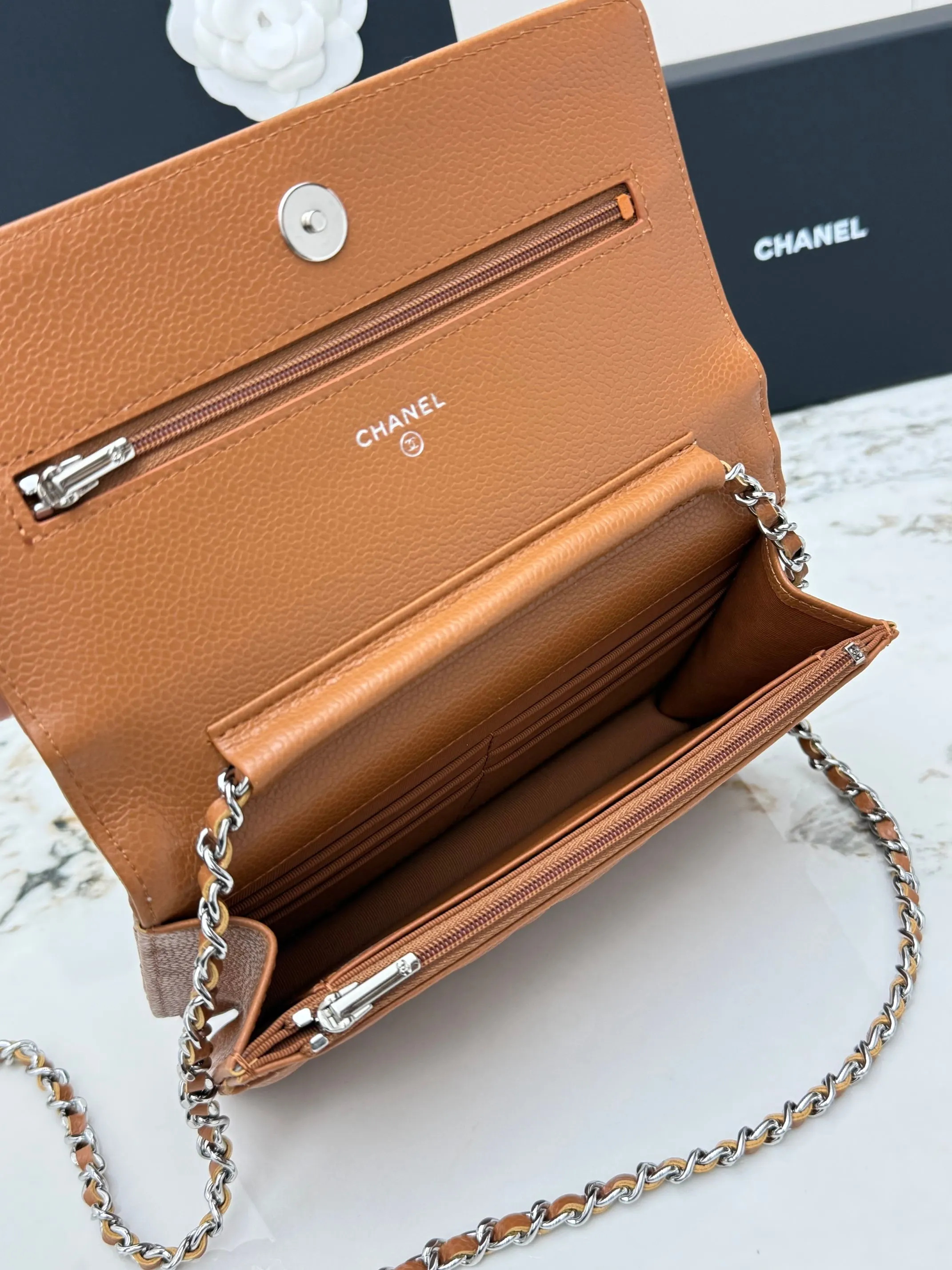 CHANEL 小牛皮 链条包 精致链条款