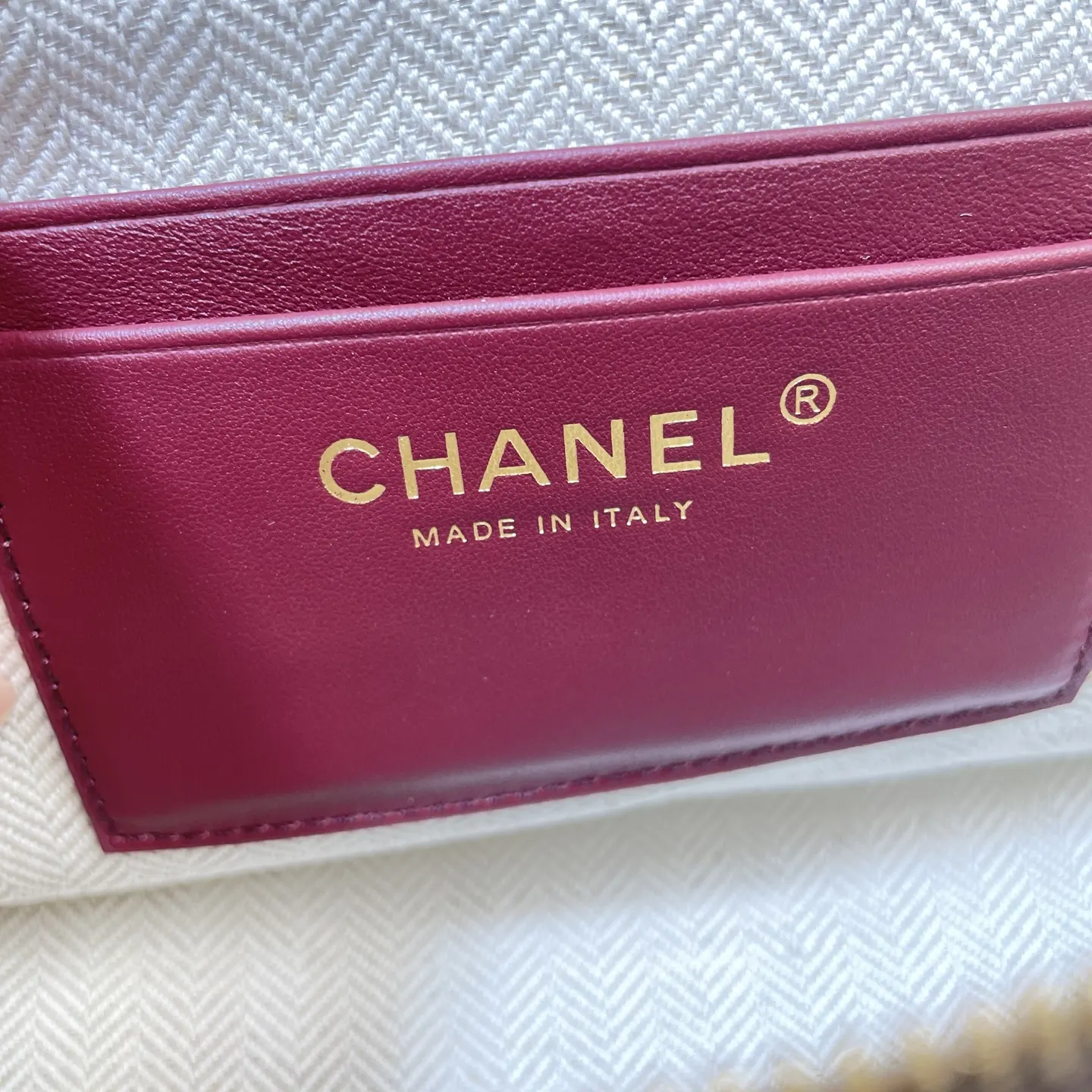 Cosmetic Pouch Premium Leather